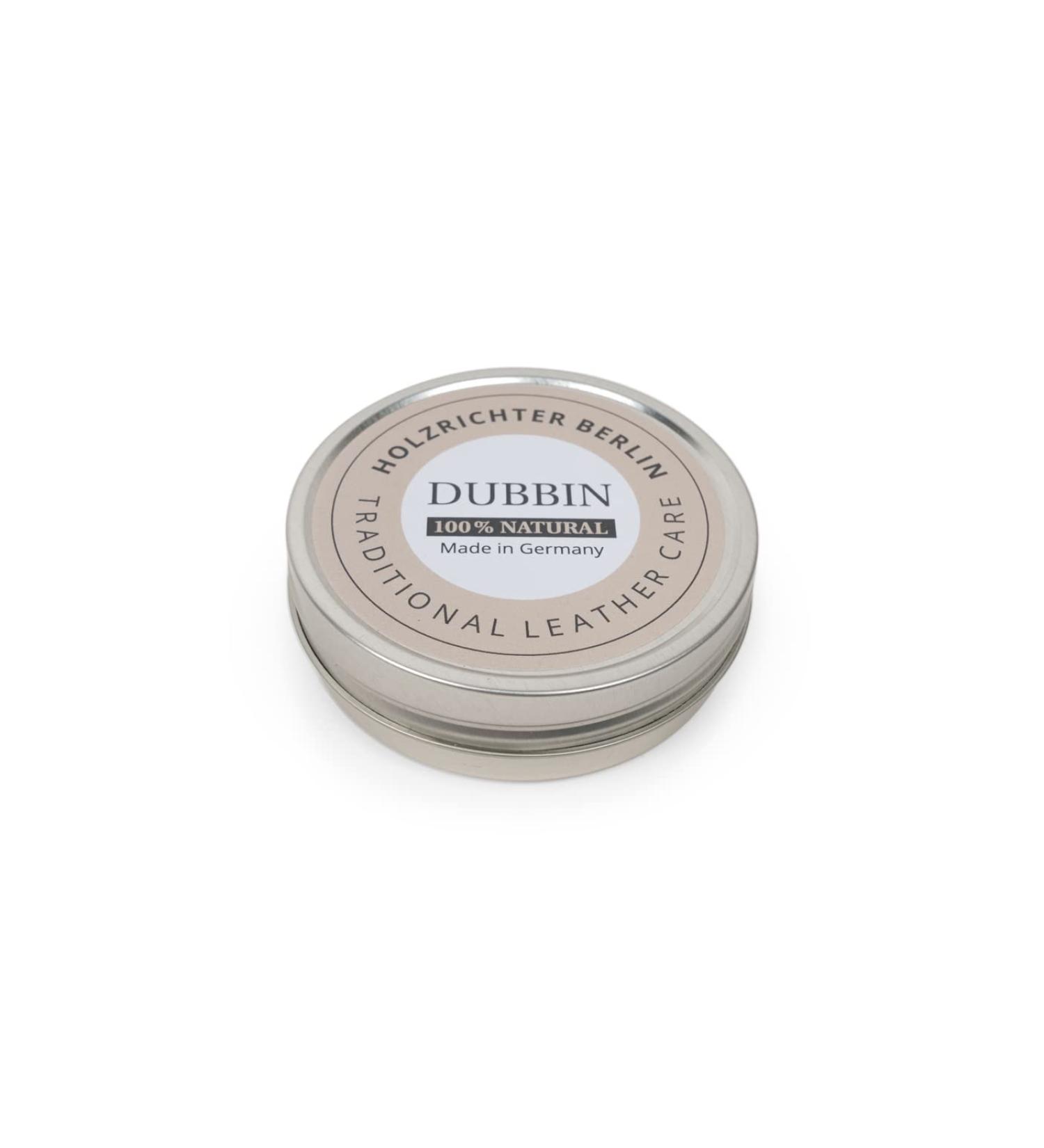 HOLZRICHTER Berlin Smooth Leather Grease No 1-2 (L) 85 ml High-quality leather care for premium leather