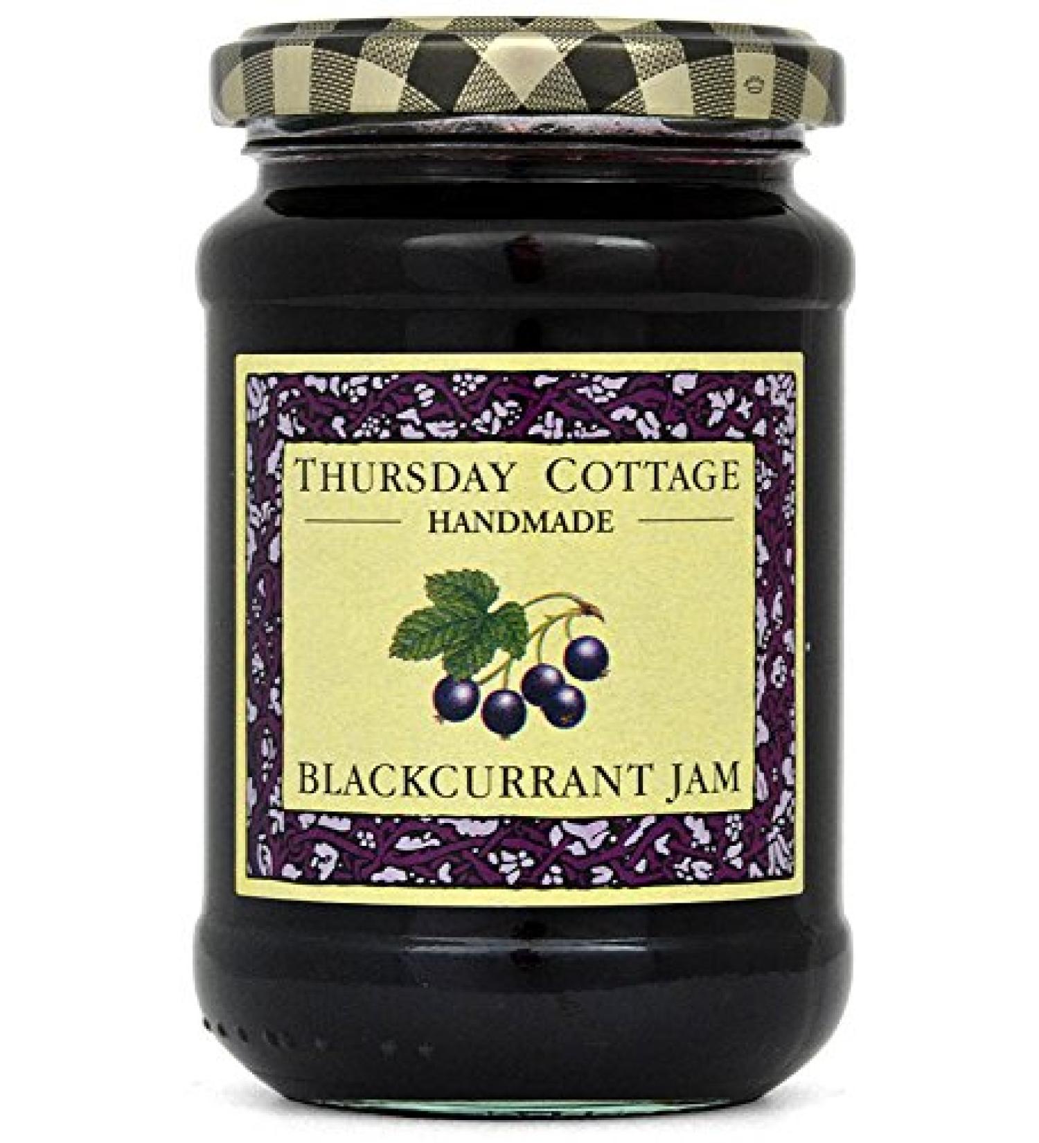 Thursday Cottage Blackcurrant Jam 340 g - Cassis