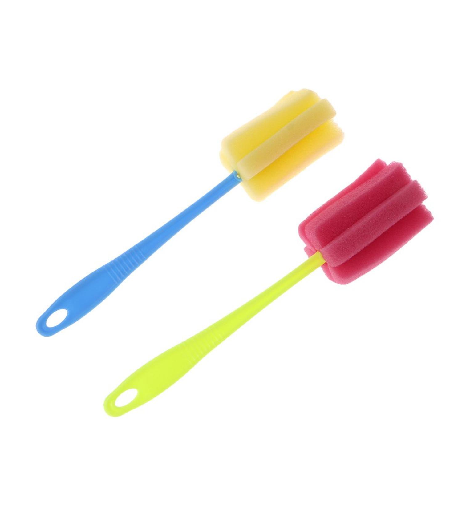 Wineglass Sponge Cup Brush Feeding Bottle Cleaner Kitchen Tool - Buy Online on GoSupps.com