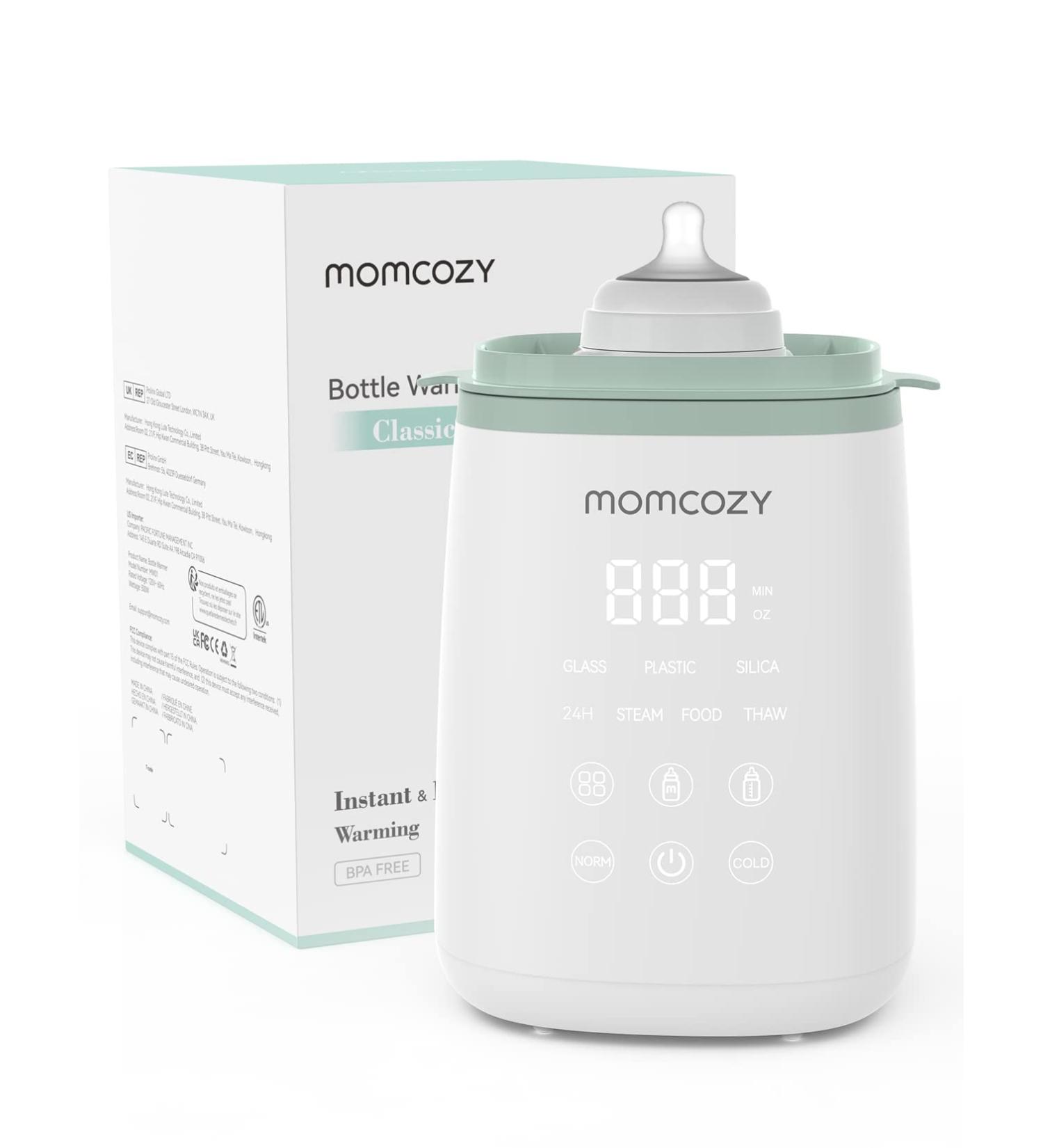 Momcozy Baby Bottle Warmer Precise Temperature Control and Auto Shut-off Quick Bottle Warmer for All Bottles Multifunction - Buy Online on GoSupps.com