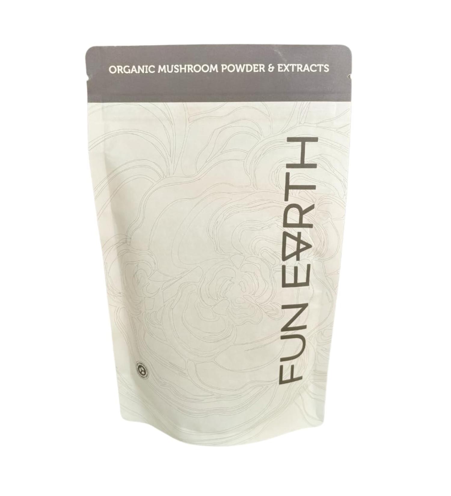 Fun Earth Chaga Powder Mushroom Supplement Immune Support Beta-Glucans Antioxidants Digestive Health 2.12 Ounce Pouch 30 Servings Organic Non GMO Adaptogens | - Buy Online on GoSupps.com