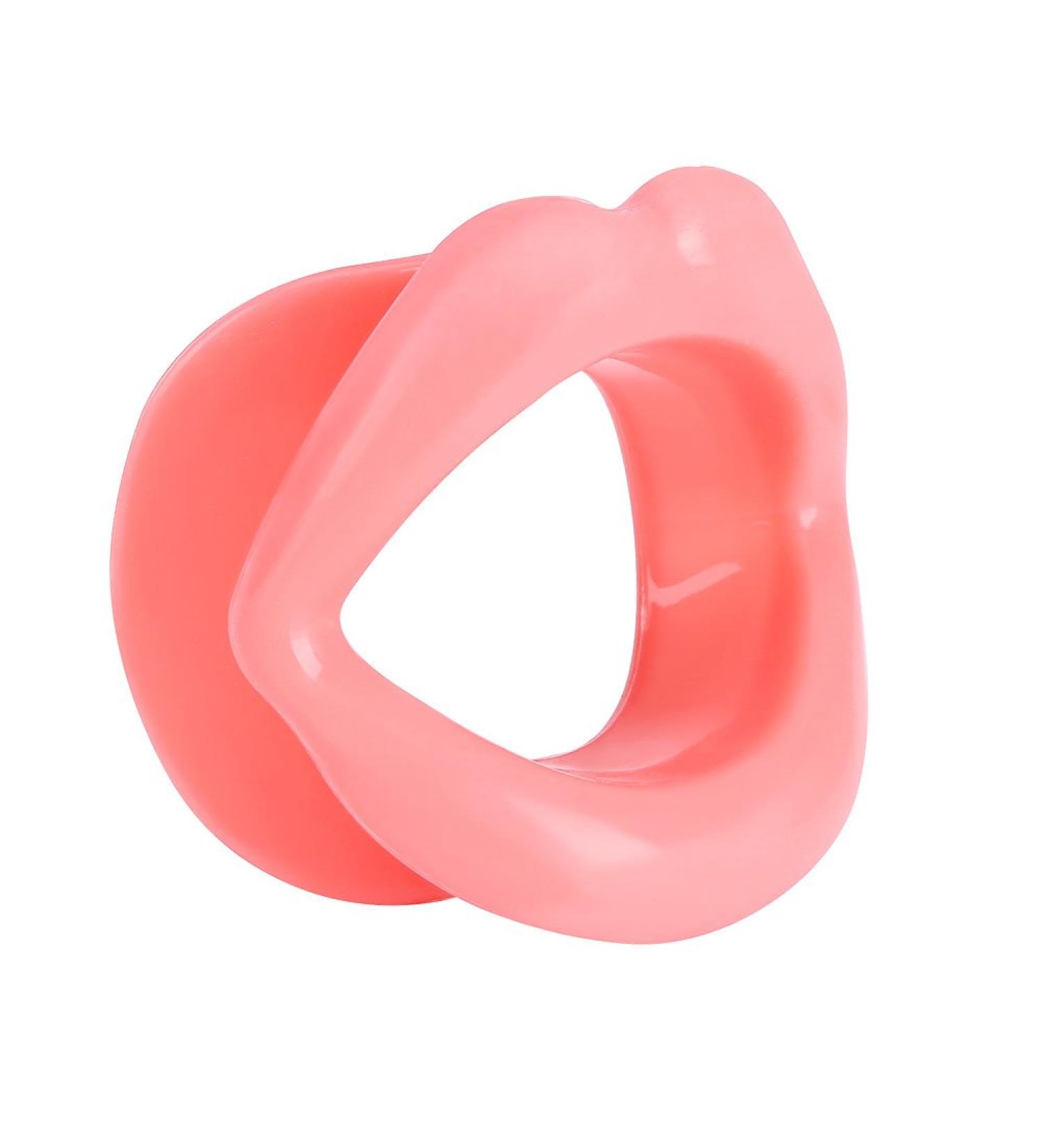 ANGGREK Silicone Mouth Muscle Tightener Face Lifting Lip Exerciser Red Anti-Wrinkle Anti-Aging Face Slimmer Exercise Mouth - Buy Online on GoSupps.com