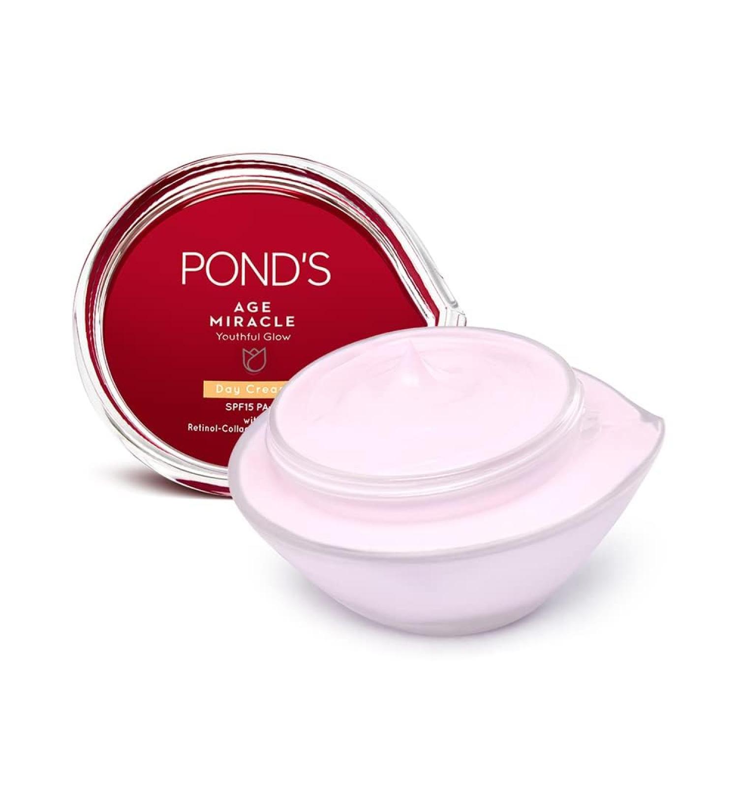 Age Miracle Youthful Glow Day Cream - SPF 15 PA++ | Anti-Ageing 10% Retinol-Collagen B3 Complex | Reduce Fine Lines & Combat Sagging Skin | 50g - Buy Online on GoSupps.com