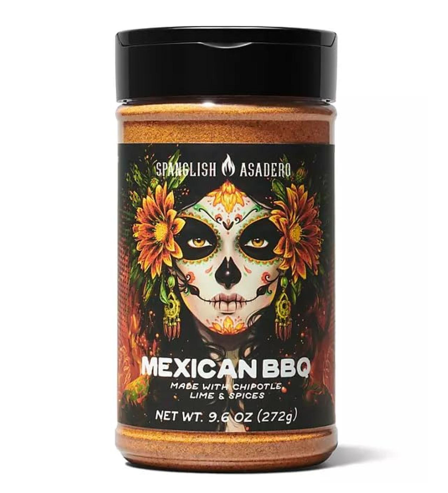 Spanglish Asadero Mexican BBQ Seasoning 9.6 oz. - Buy Online on GoSupps.com