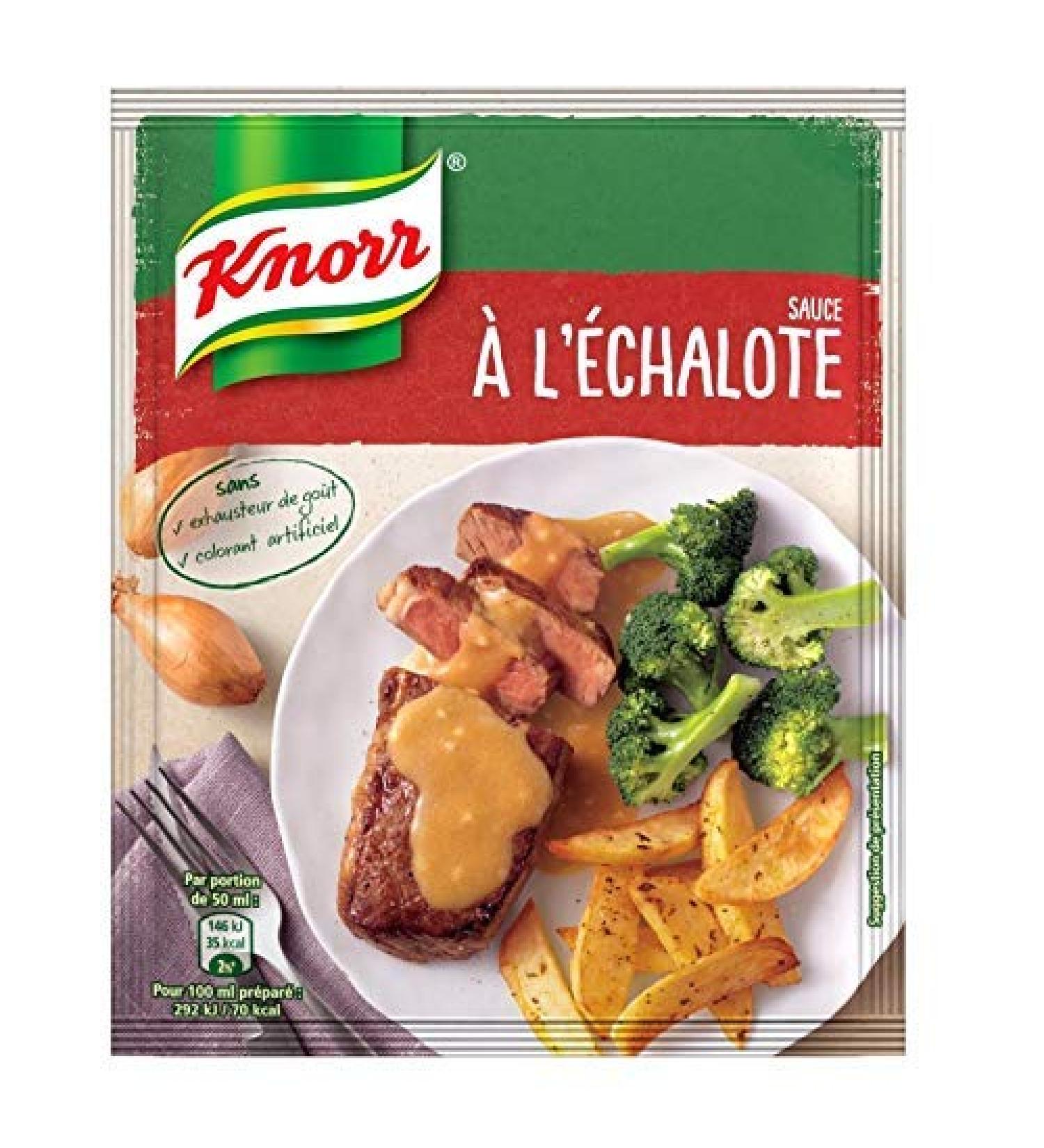 KNORR - Dehydrated Shallot Sauce 33G - Pack of 4