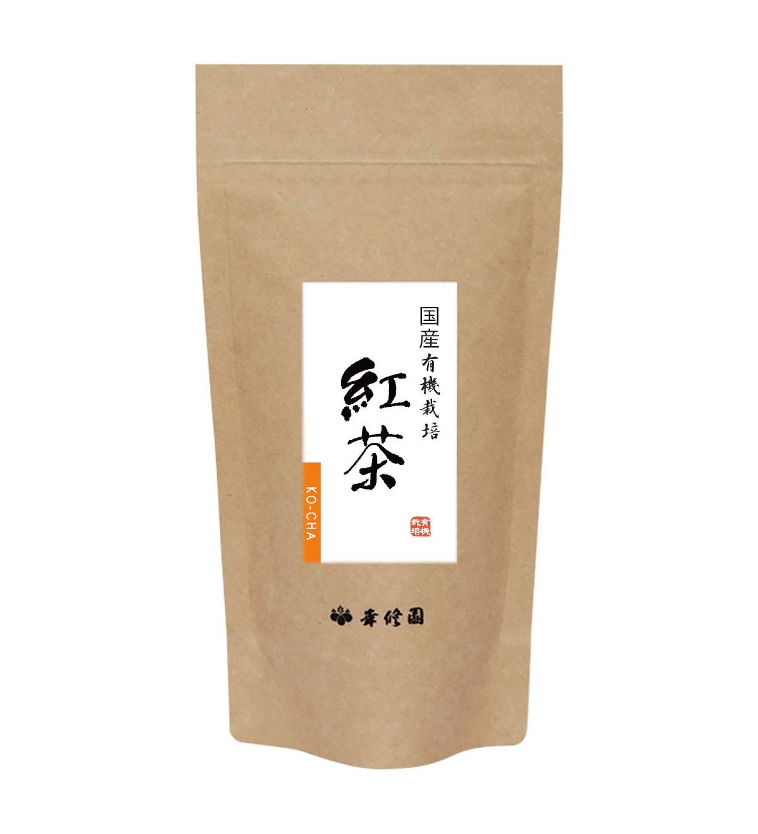 BROOK'S Co Ltd Organic Japanese Black Tea BIO loose leaf tea 100g - Buy Online on GoSupps.com