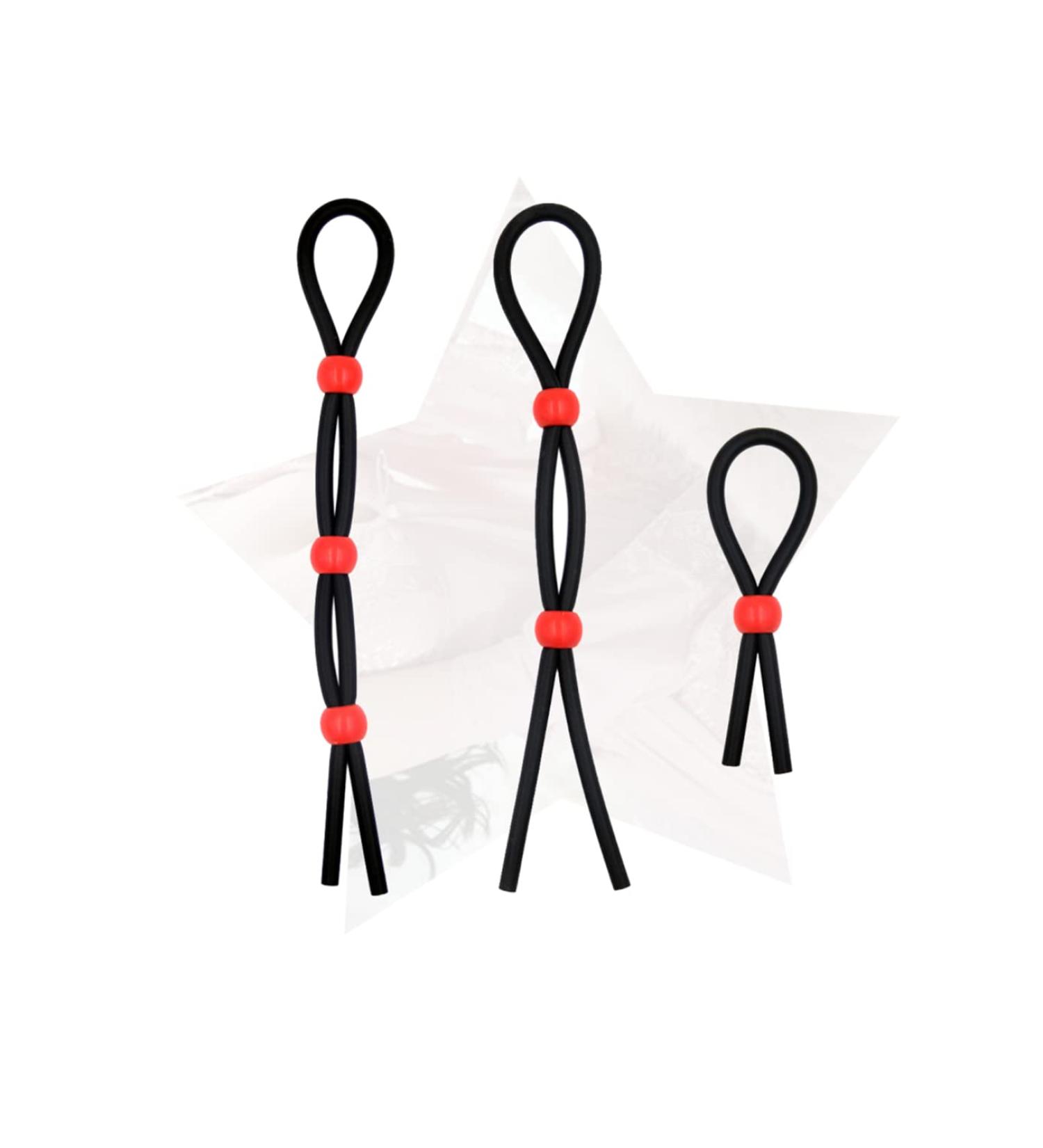 Relax Black Silicone Accessories - Durable Flexible & Comfortable 3-Piece Set for Easy Wear | Shop Internationally - Buy Online on GoSupps.com
