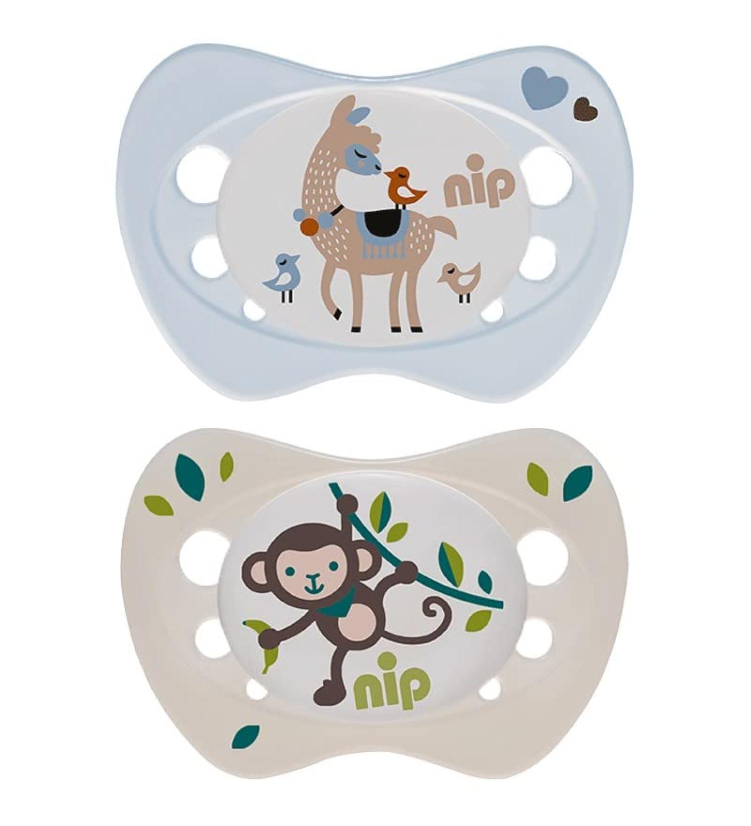 nip Newborn Boy pacifier silicone 0-2 months