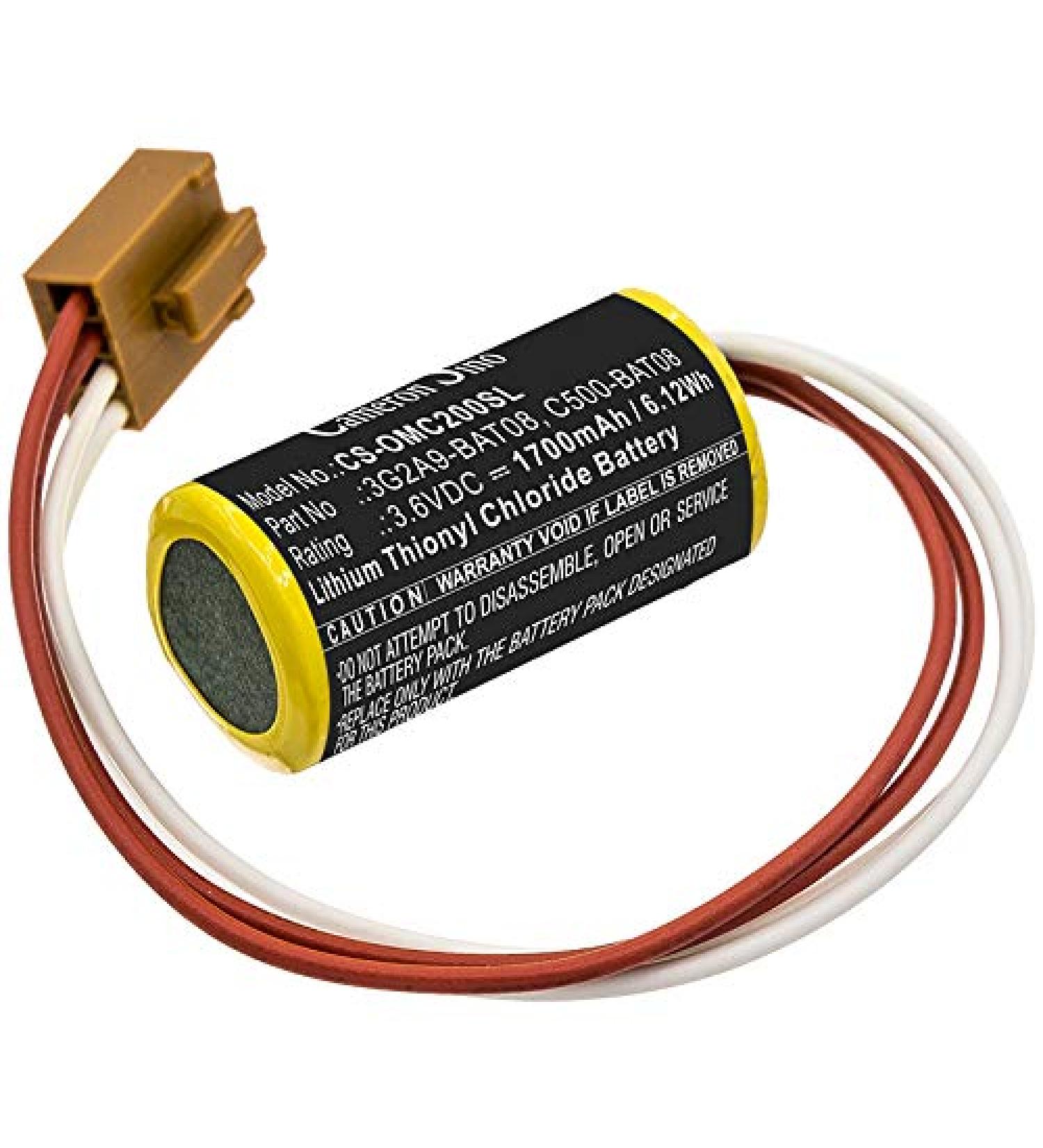 SOBOUR Battery Replacement for Omron 3G2A9-BAT08 C500-BAT08 C500 CV500 & More - Global Shipping Available - Buy Online on GoSupps.com