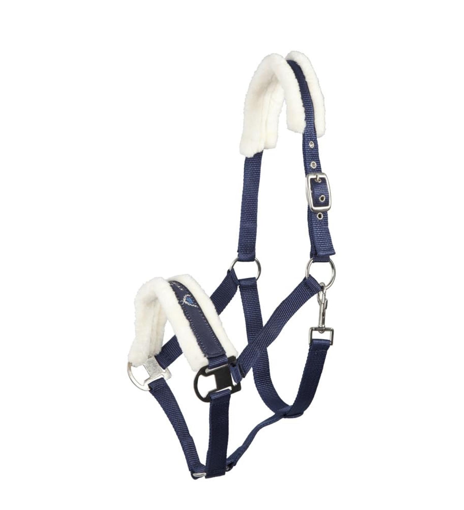 Pfiff 101515 Halter with Faux Fur Lining | Premium Horse Halter for Ponies & Cobs | International Shipping Available - Buy Online on GoSupps.com