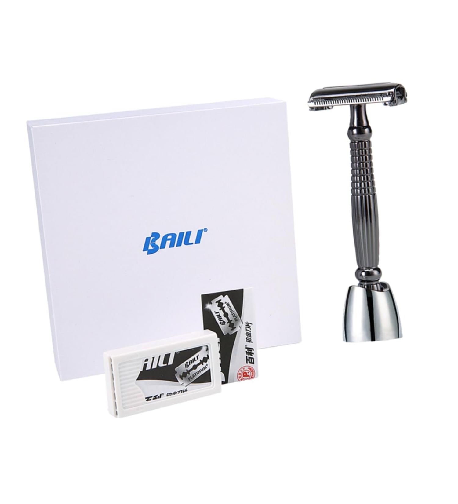 Fomiyes Double-Edged Manual Razors Set for Men & Women | Facial & Beard Shaving | International Shipping Available - Buy Online on GoSupps.com