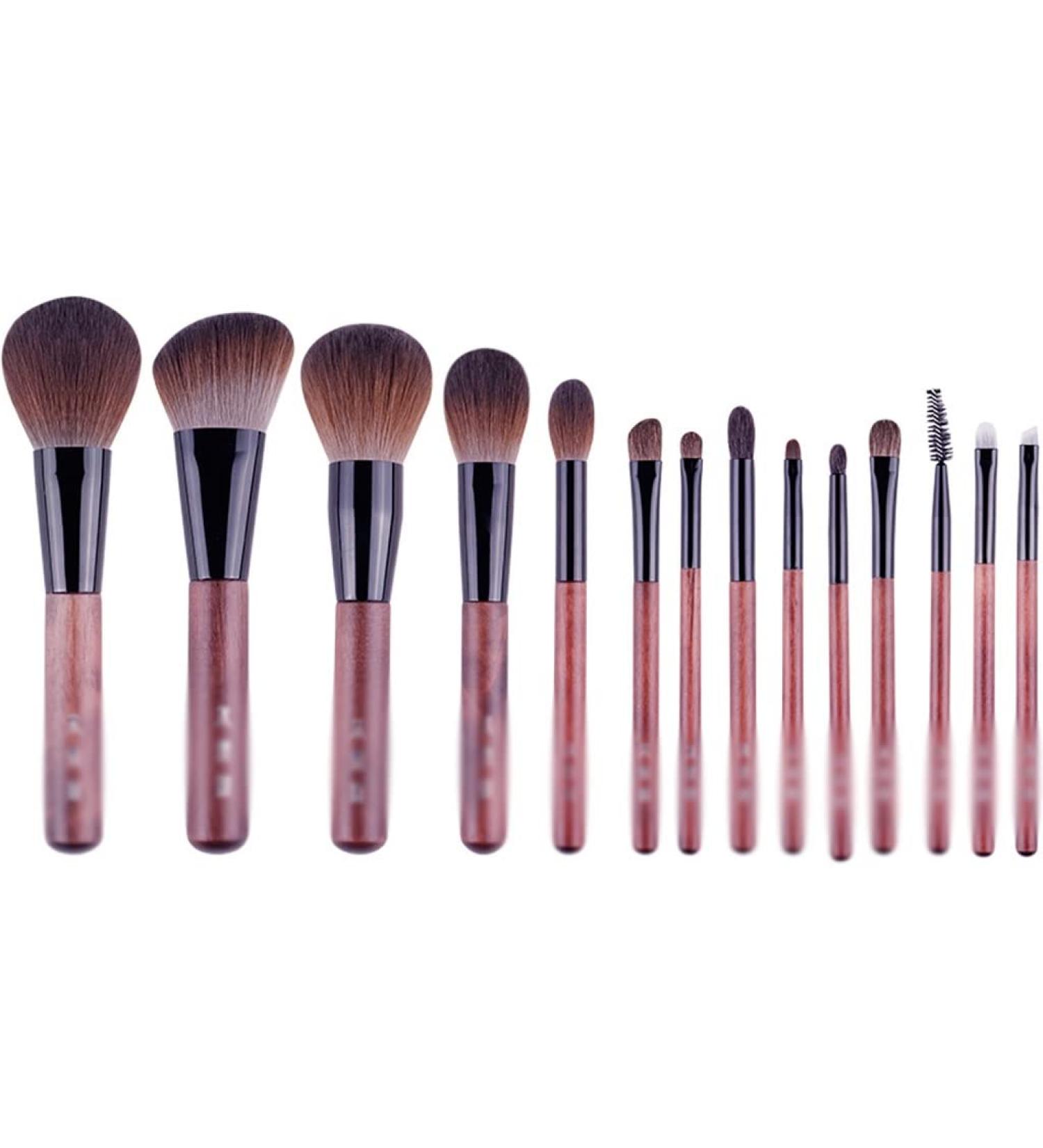 Complete Makeup Brush Set for Beginners | Powder Eye Shadow & Eyeliner Brushes - International Shipping Available - Buy Online on GoSupps.com