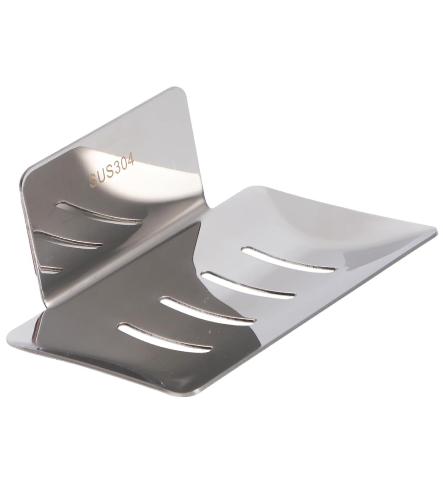 Ciieeo 1pc 304 Soap Rack Stainless Steel Soap Holder Punch Free Soap Holder Metal Soap Holder Sponge Drain Soap Holder Stainless Steel Rack Sponge Drain Rack Take a Bath Soap Box Tub Tray - Buy Online on GoSupps.com