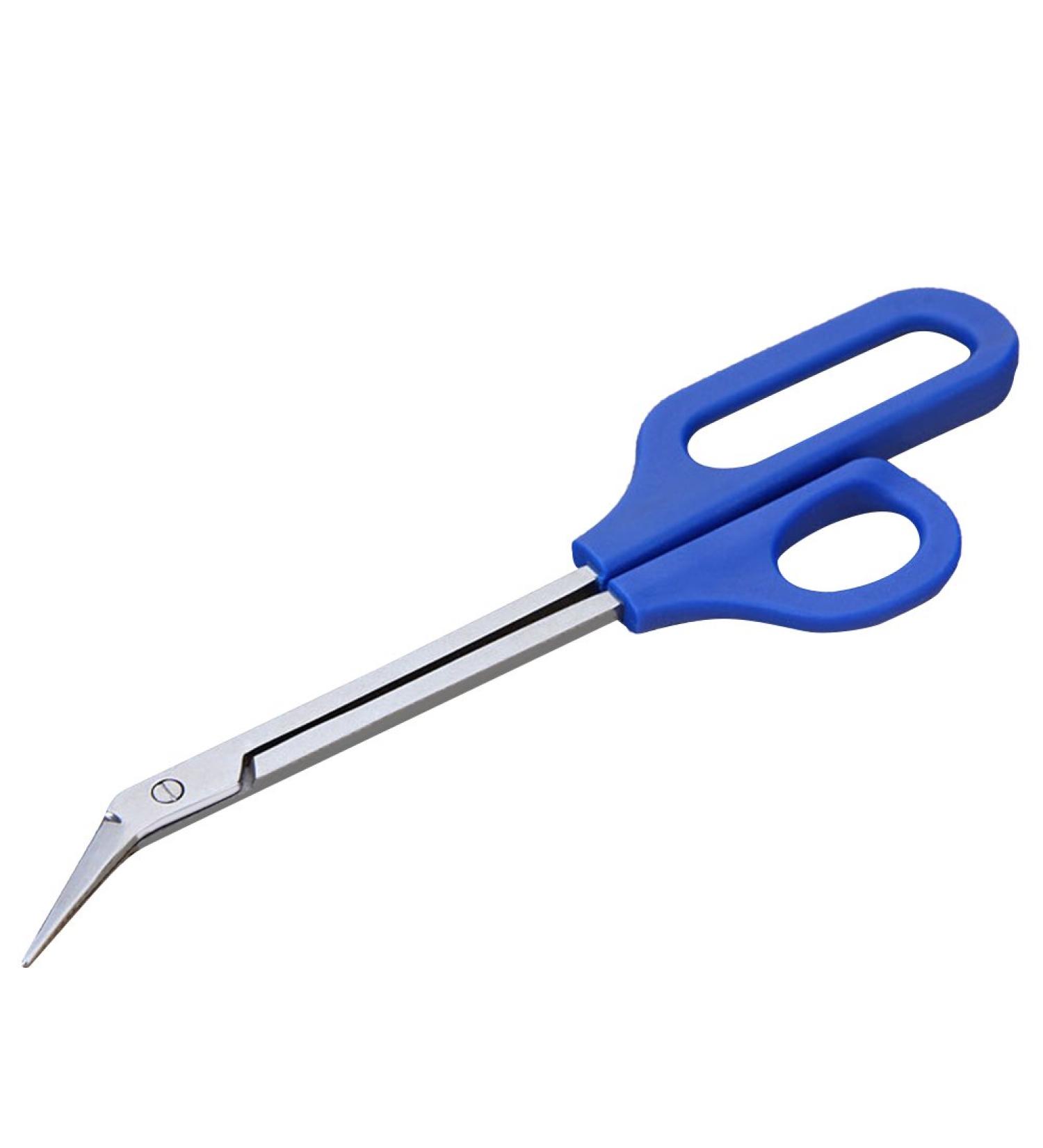 Frcolor Long Handle Toenail Scissor Clippers for Thick Nails - Easy Reach Toenail Scissors for Elderly - Ergonomic Cuticle Trimmer for Women and Men - Buy Online on GoSupps.com