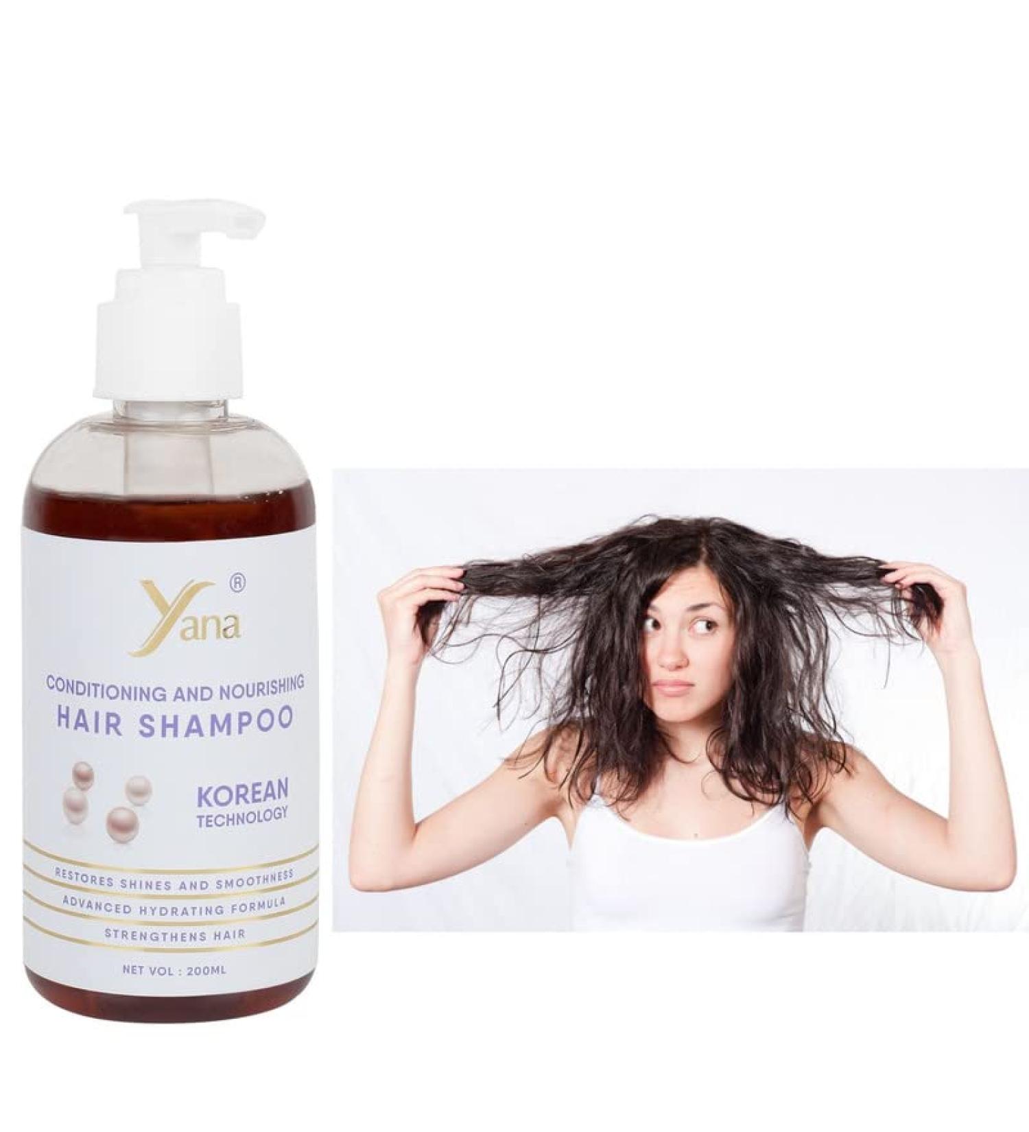 Yana Shampoo & Conditioner for Falling Hair for Frizzy & Fine Hair for Women Suitable For Routine Care Hair Loss Women - Buy Online on GoSupps.com