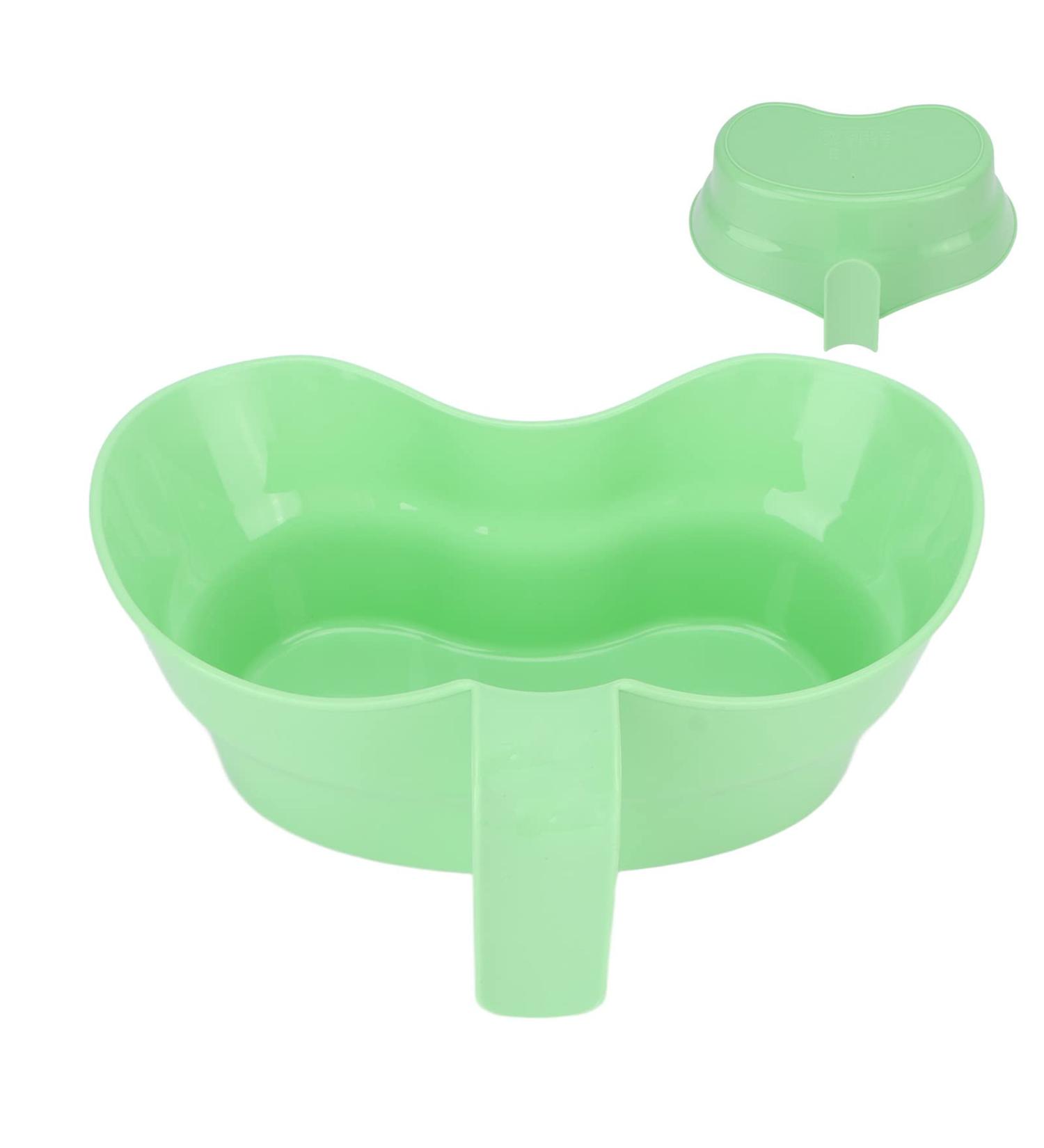 Emesis Basin with Grip Handle - Optimal Mouthwash Cup for Elderly & Bedridden Care | Durable Plastic Vomit Bucket & Oral Care Spit Pan - Buy Online on GoSupps.com