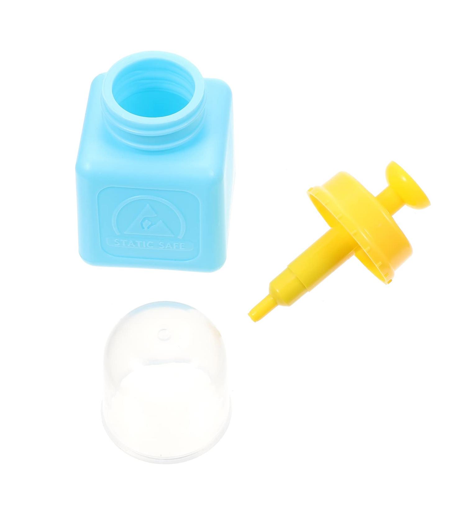 Beavorty Nail remover bottle nail polish remover dip remover for nails Squeezable Dropping Bottler pump bottle dispenser push dispenser Push Down Dispenser baby manicure plastic empty pump - Buy Online on GoSupps.com