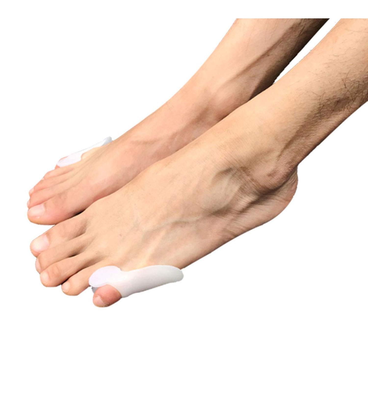 Pedimend Silicone Gel Little Toe Bunion Cushion (1 Pair) - Tailor's Bunion Pad - Pinkie Toe Sleeve - Foot Care Separator for Men and Women - Buy Online on GoSupps.com