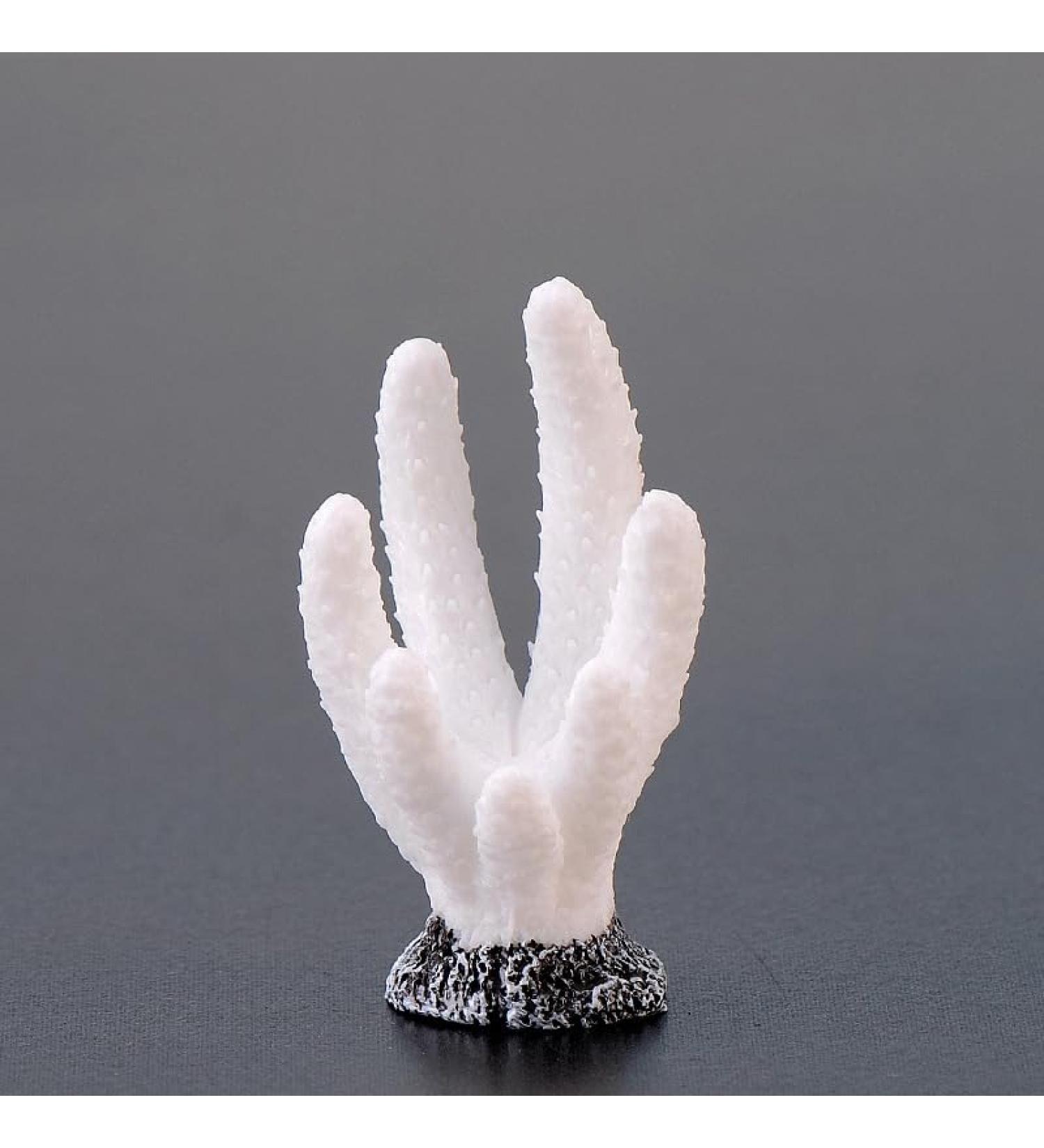 Movoja 2 Piece Aquarium Decoration Corals - White Coral for Fresh & Salt Water Aquariums - Enhance Your Aquaristics - Buy Online on GoSupps.com