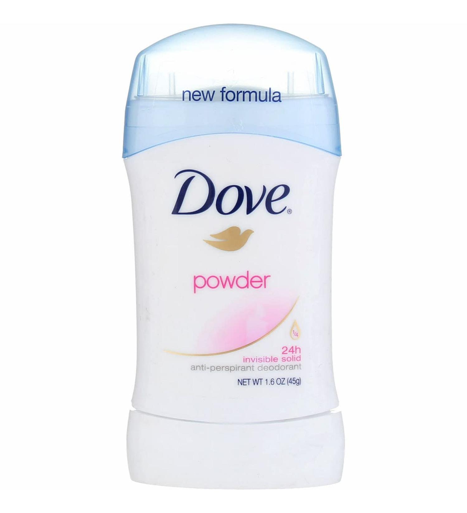 Dove Deodorant 1.6 Ounce Invisible Solid Powder (47ml) (6 Pack) - Buy Online on GoSupps.com