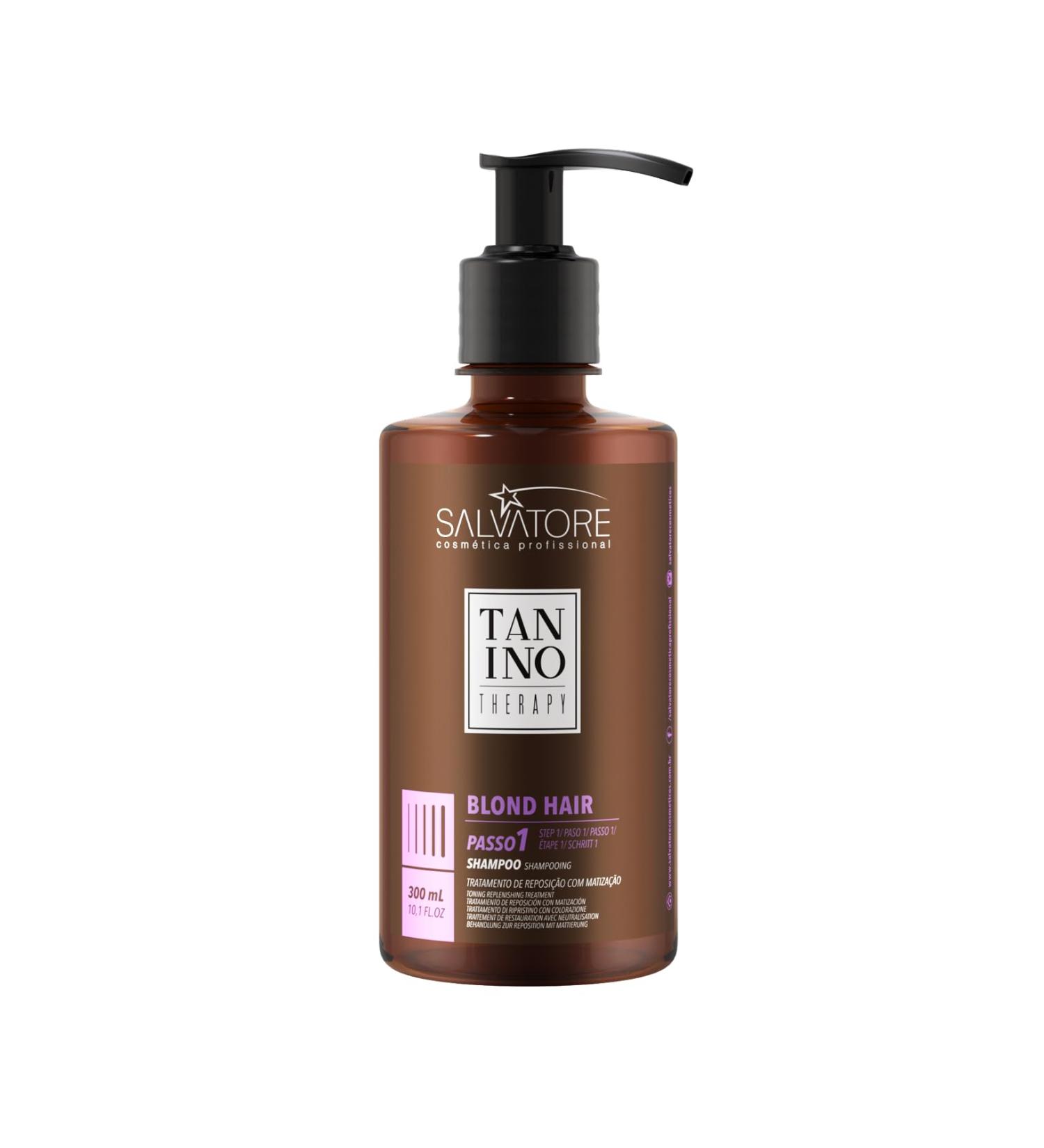 Salvatore Cosmetica Tanino Therapy Blonde Hair Shampoo - 10.1 Fl. Oz. | Buy Internationally for Vibrant Healthy Hair - Buy Online on GoSupps.com