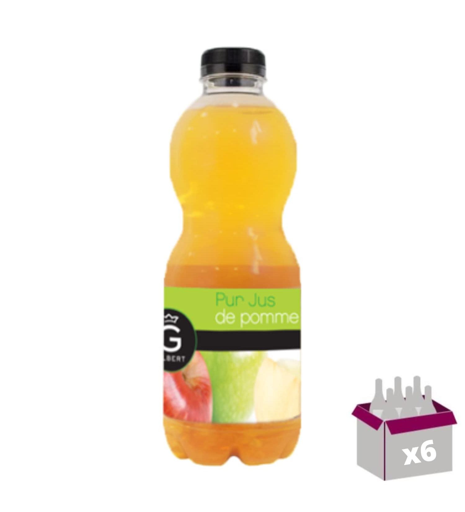 6x1L - Pure apple juice GILBERT