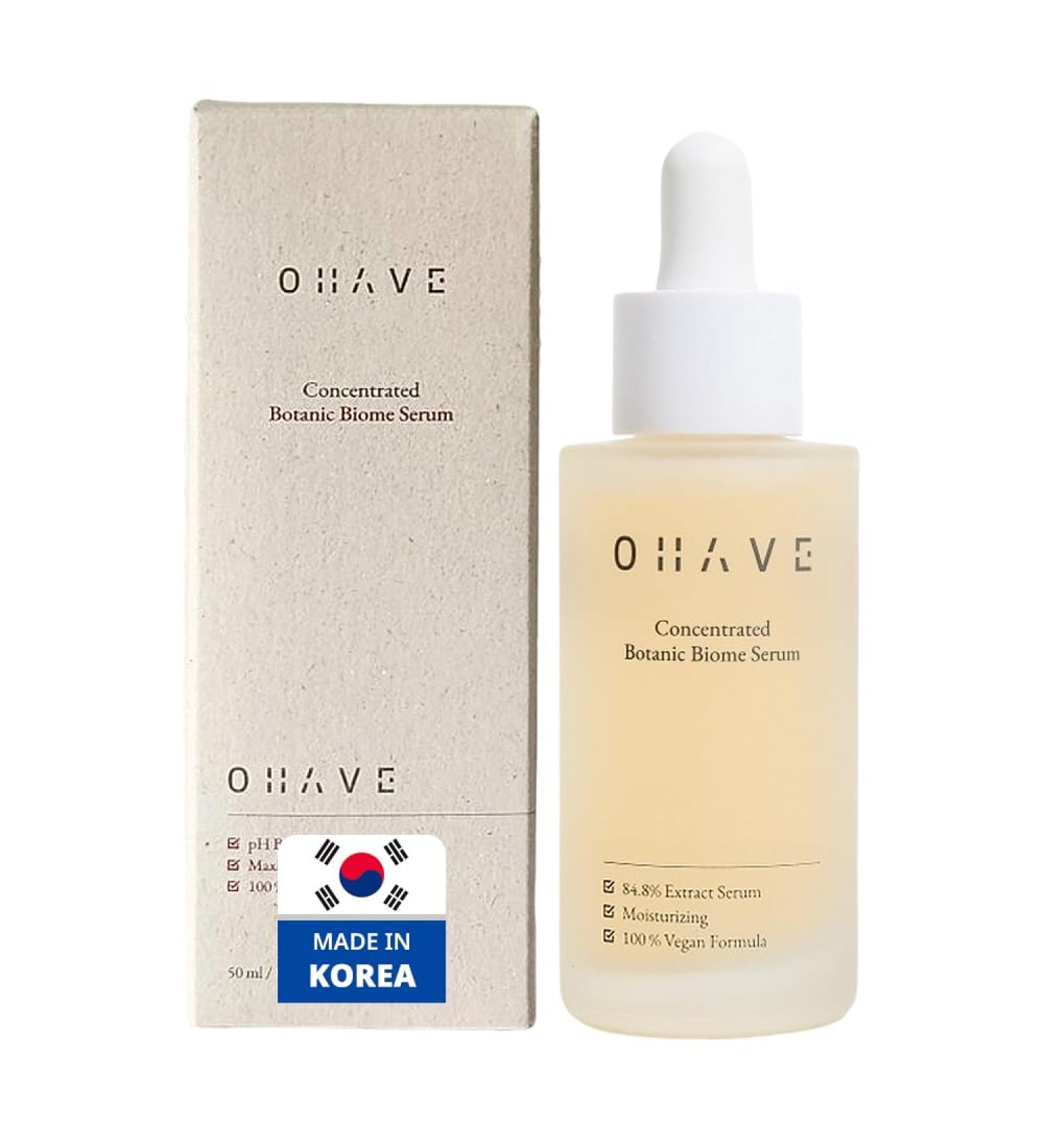 OHAVE Vegan Serum - Natural Ingredients for Even Skin Tone Skin Vitality & Firmness Care Cruelty Free Dermatologically Tested for Low Irritation Suitable for All Skin Types 20 Free Clean Beauty - 50ml 1.69 Fl Oz (Pack of 1) - Buy Online on GoSupps.com
