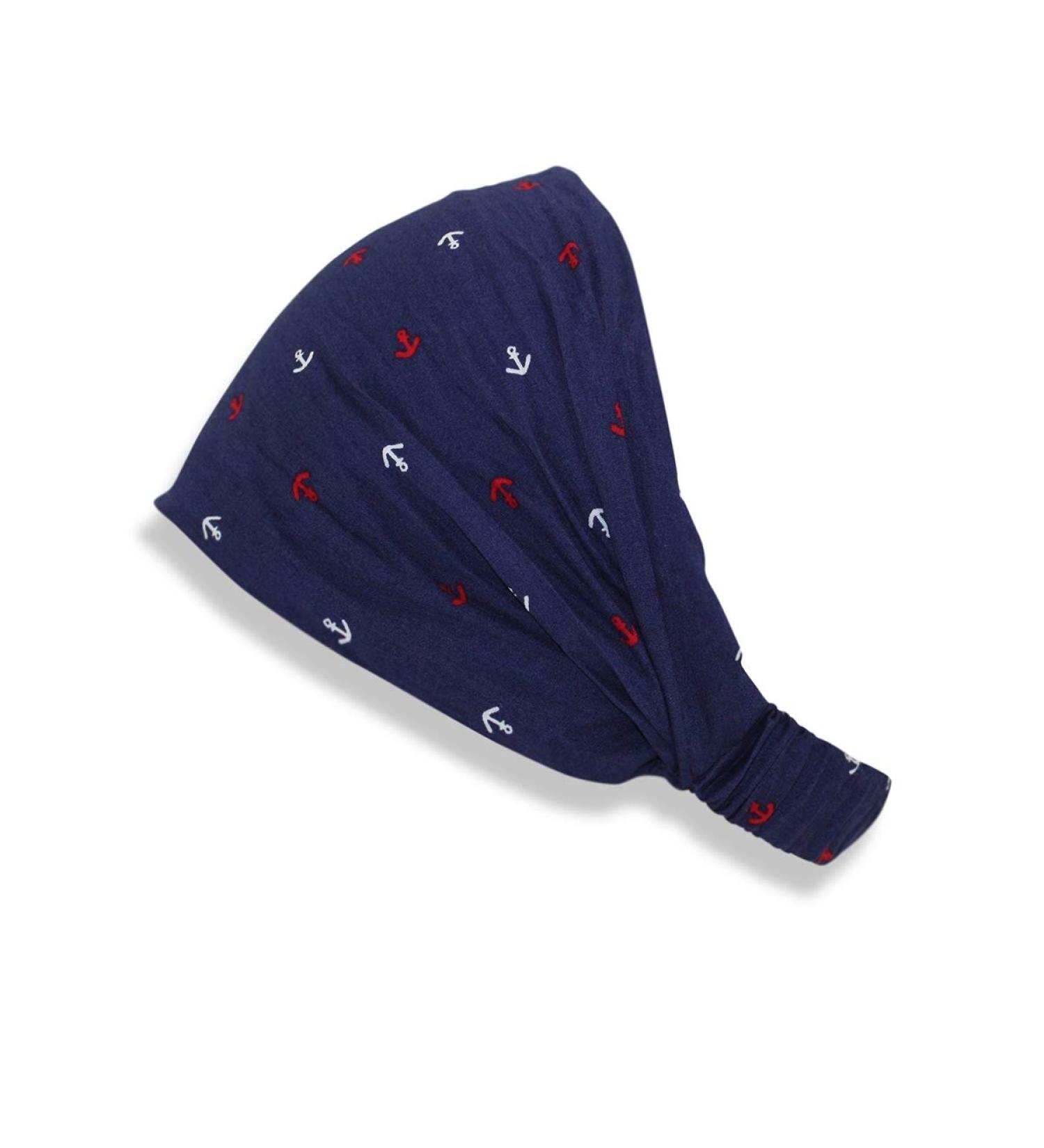 Sonia Originelli Maritime Mini Anchor Hairband - Women's Navy Blue Summer Accessory Onesize - Buy Online on GoSupps.com