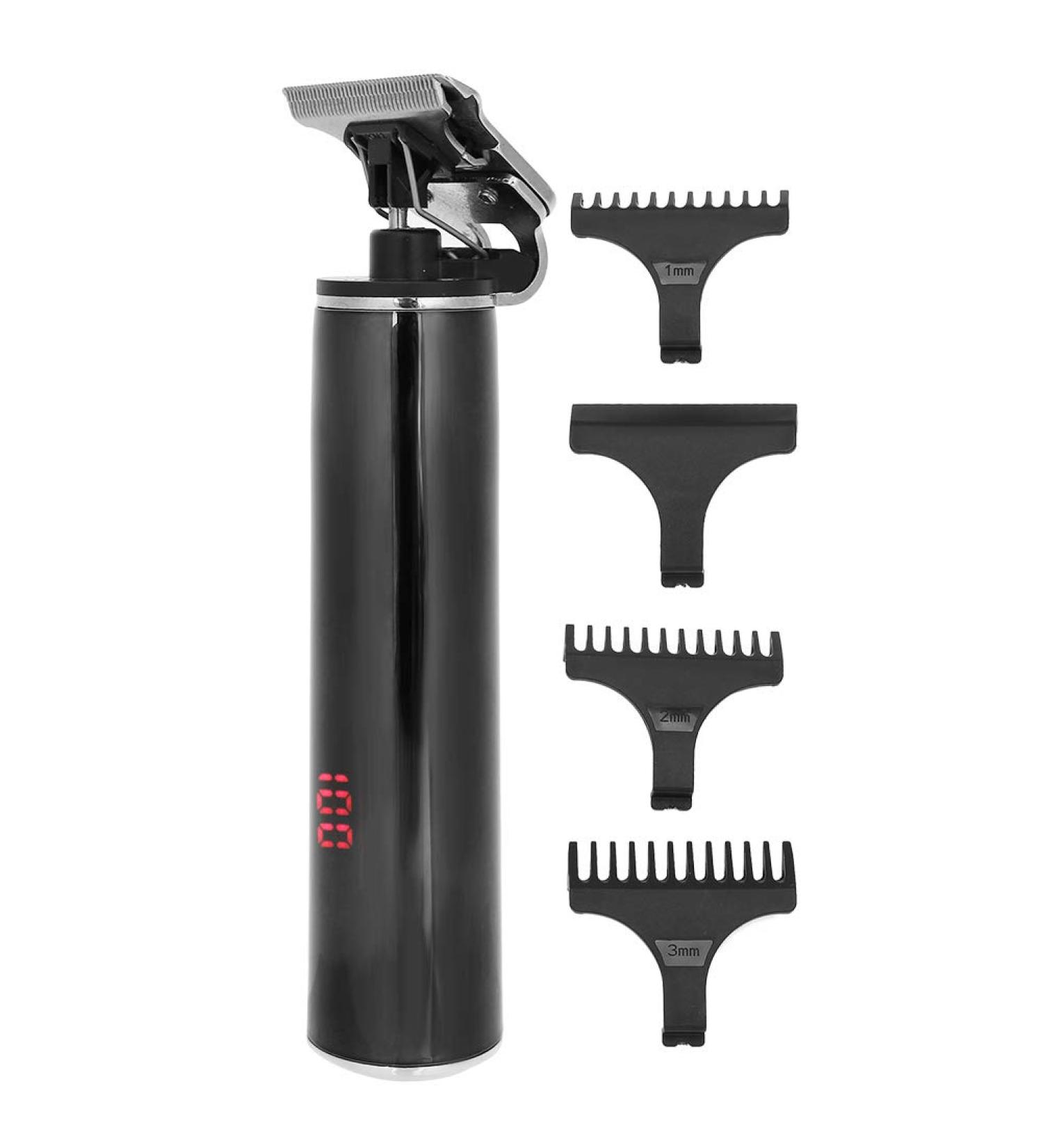 Hair Trimmer Waterproof Electric Trimmer USB Charging for Home for Hair Salon(Black) - Buy Online on GoSupps.com