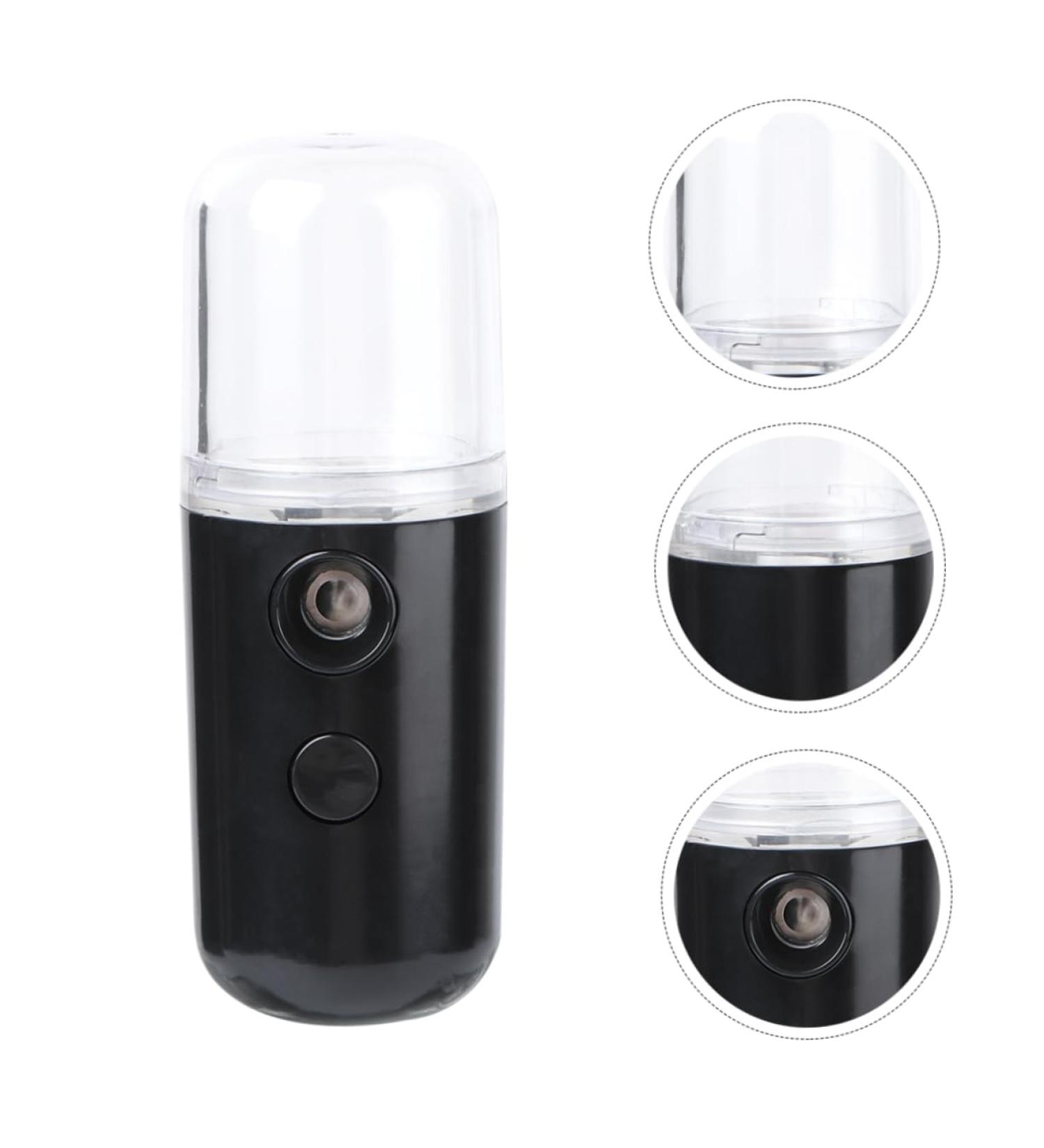 SKISUNO 1pc Steamer Usb Nano Humidifier Women Face Portable Practical Beauty Charging Facial Handy Plastic 14.5X4CM - Buy Online on GoSupps.com