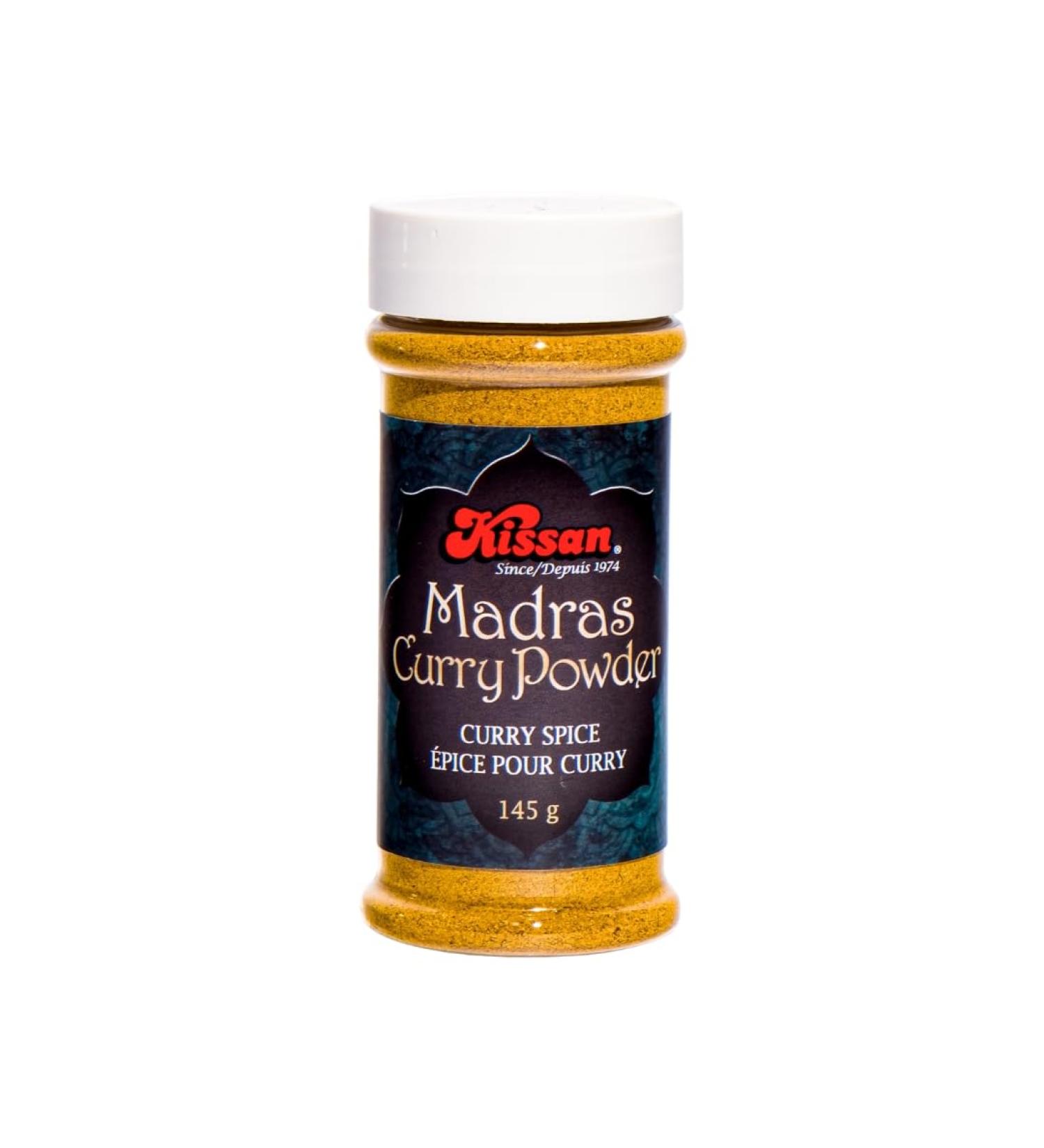 Kissan Madras Curry Powder 145 g Quick & Easy Authentic Indian Spice Blend for Vegetarian & Non-Vegetarian Cooking - Buy Online on GoSupps.com