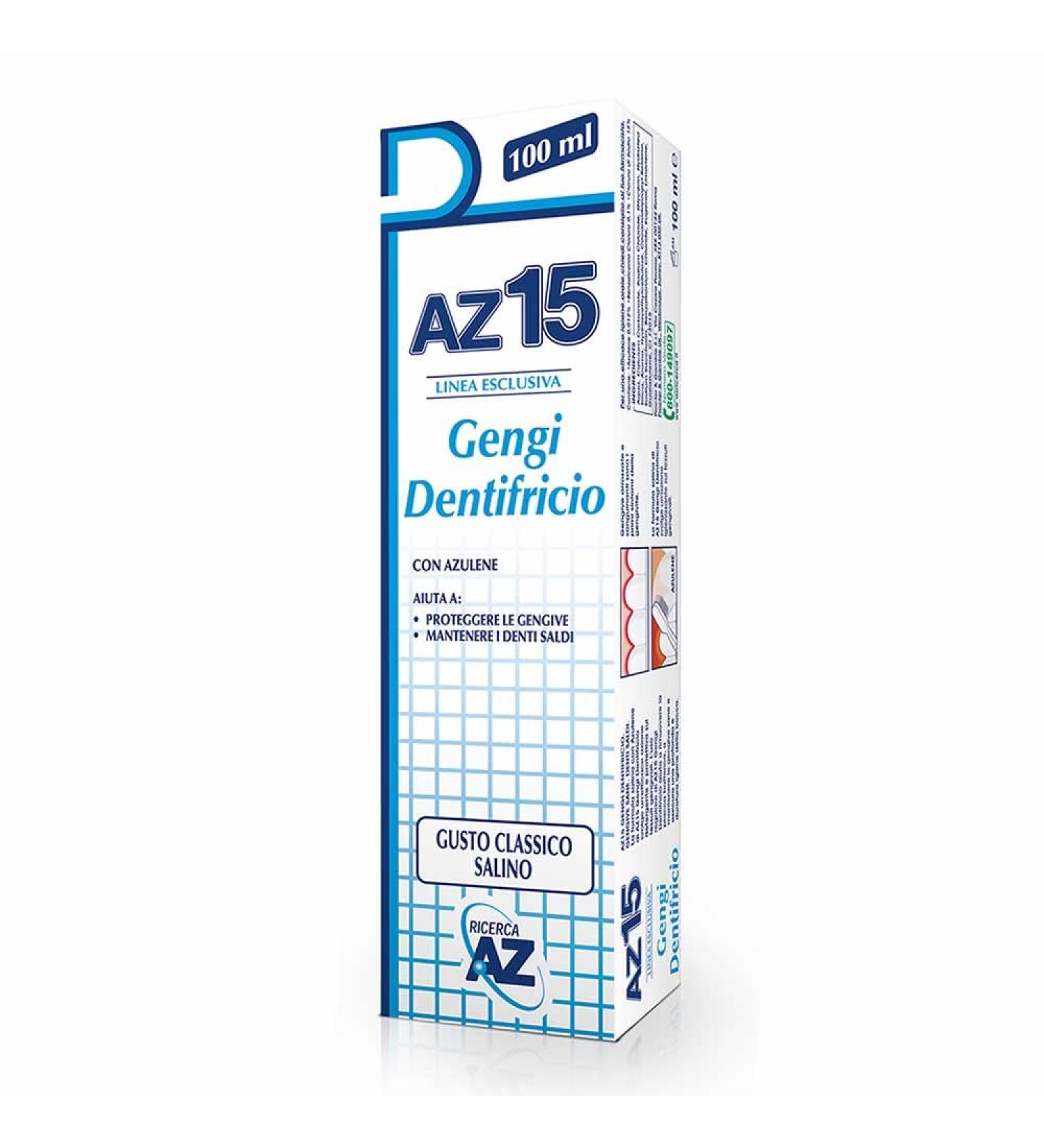 Az Gengidentifricio 15 Exfoliating Taste 100 ML