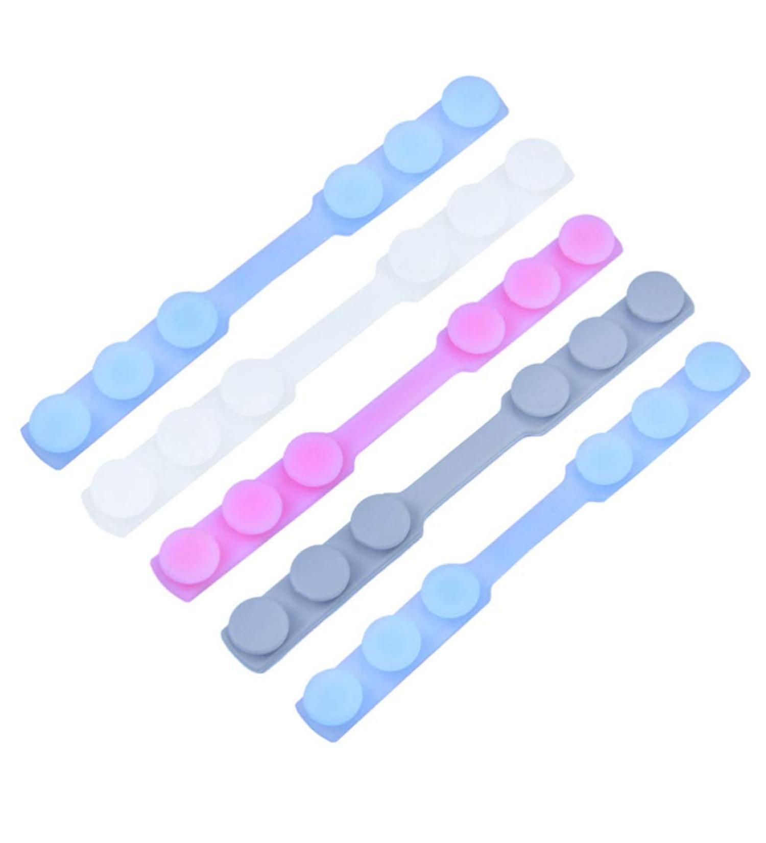 5PCS Mask Strap Extender Anti-Tightening Mask Holder Hook Adjustable Ear Strap Accessories Ear Grips Extension Mask Buckle Ear Pain Relieved (Random Color) - Buy Online on GoSupps.com