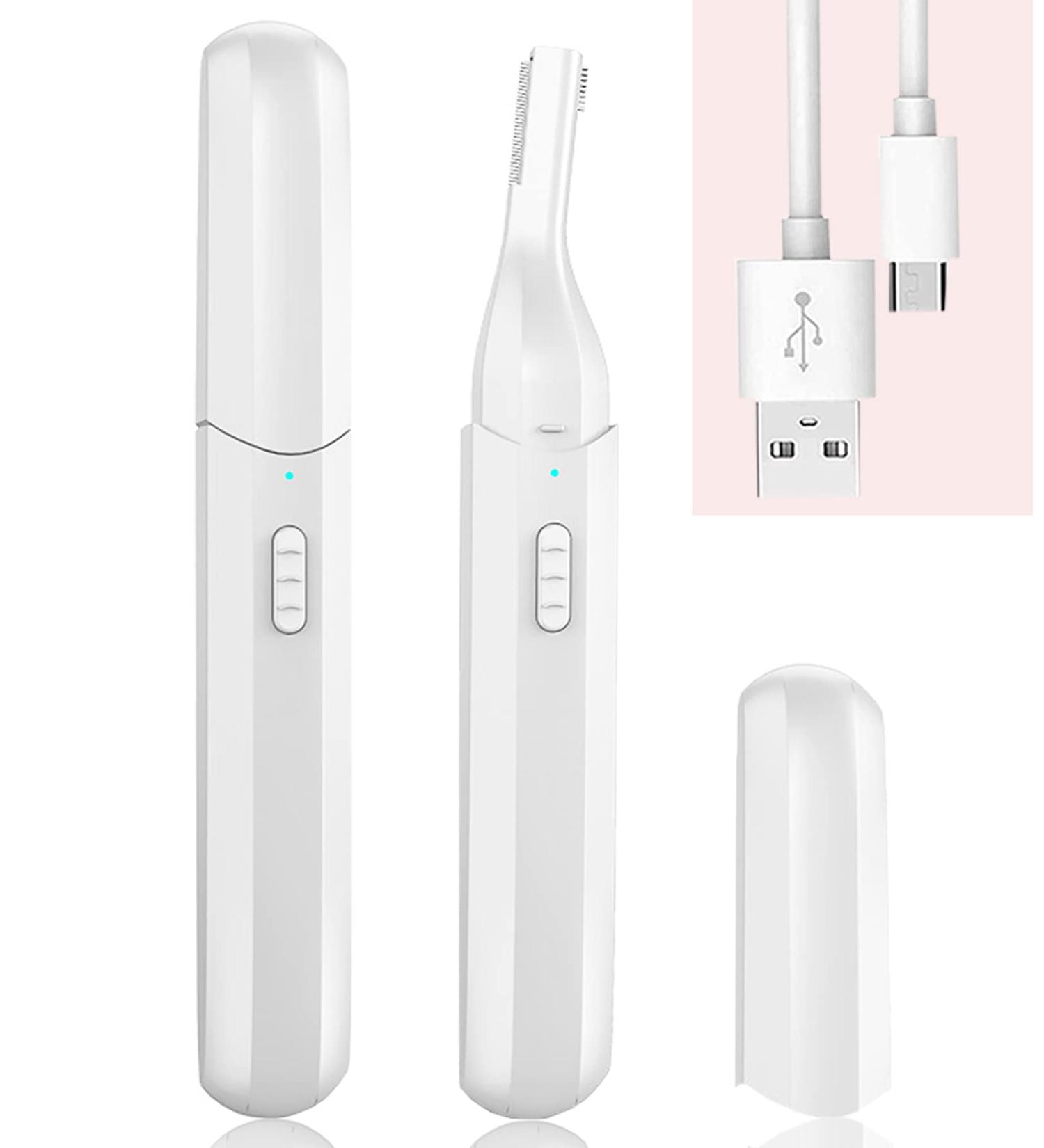 Electric Painless Eyebrow Hair Removal Razors for Women & Men - Facial Hair Removal Trimmer for Flawless, Gentle Shaving on Face, Body, Arms, Legs & Bikini Line - Buy Online on GoSupps.com