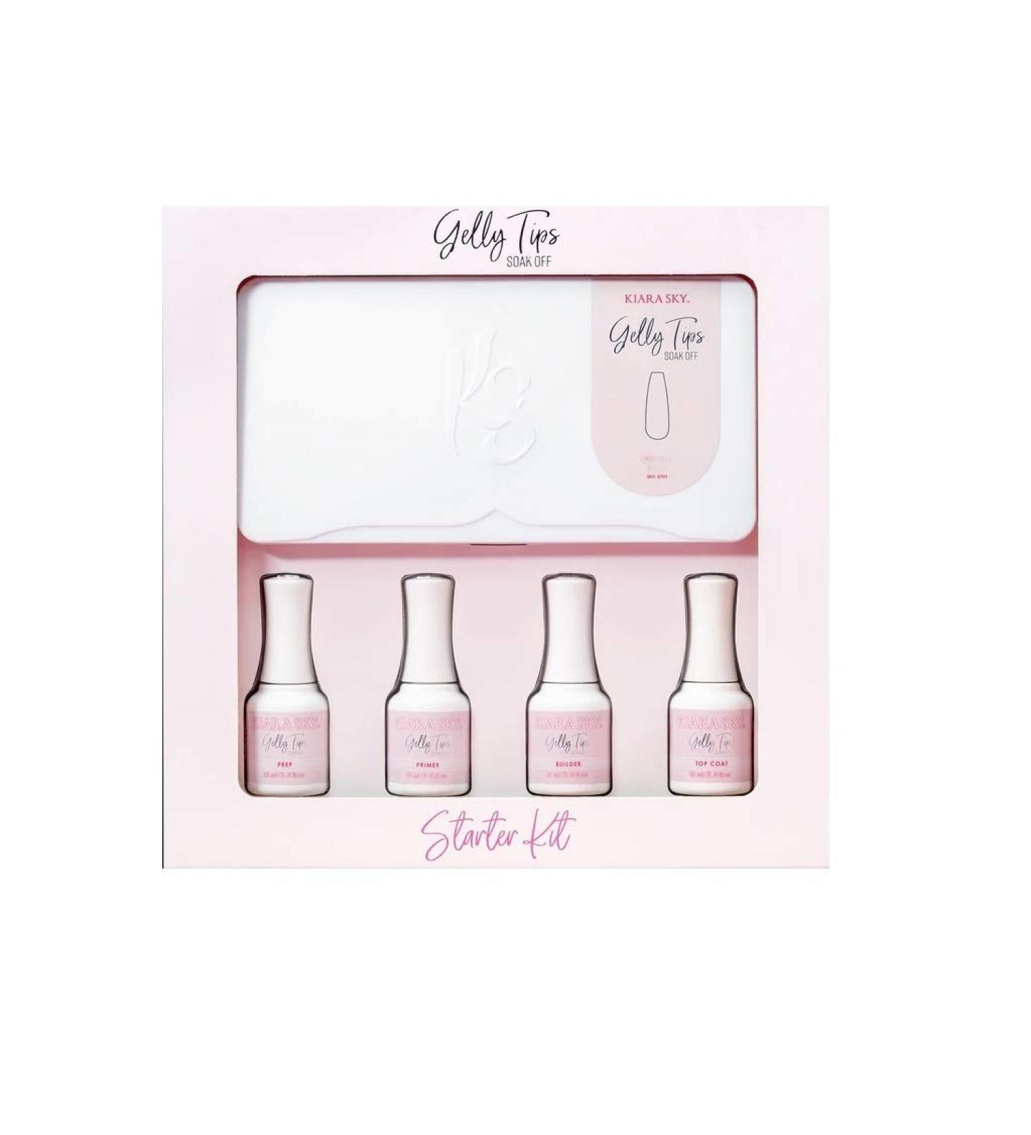 KIARA SKY GELLY TIPS STARTER KIT - SQUARE MEDIUM - Buy Online on GoSupps.com