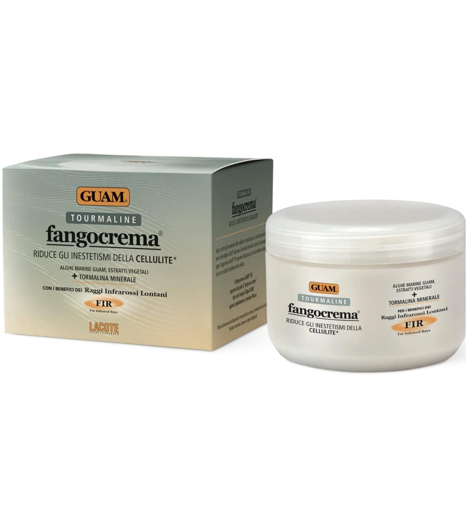GUAM FANGOCREMA Anti Cellulite Cream with Seaweed, Tourmaline, and Caffeine - 10.5oz - Buy Online on GoSupps.com