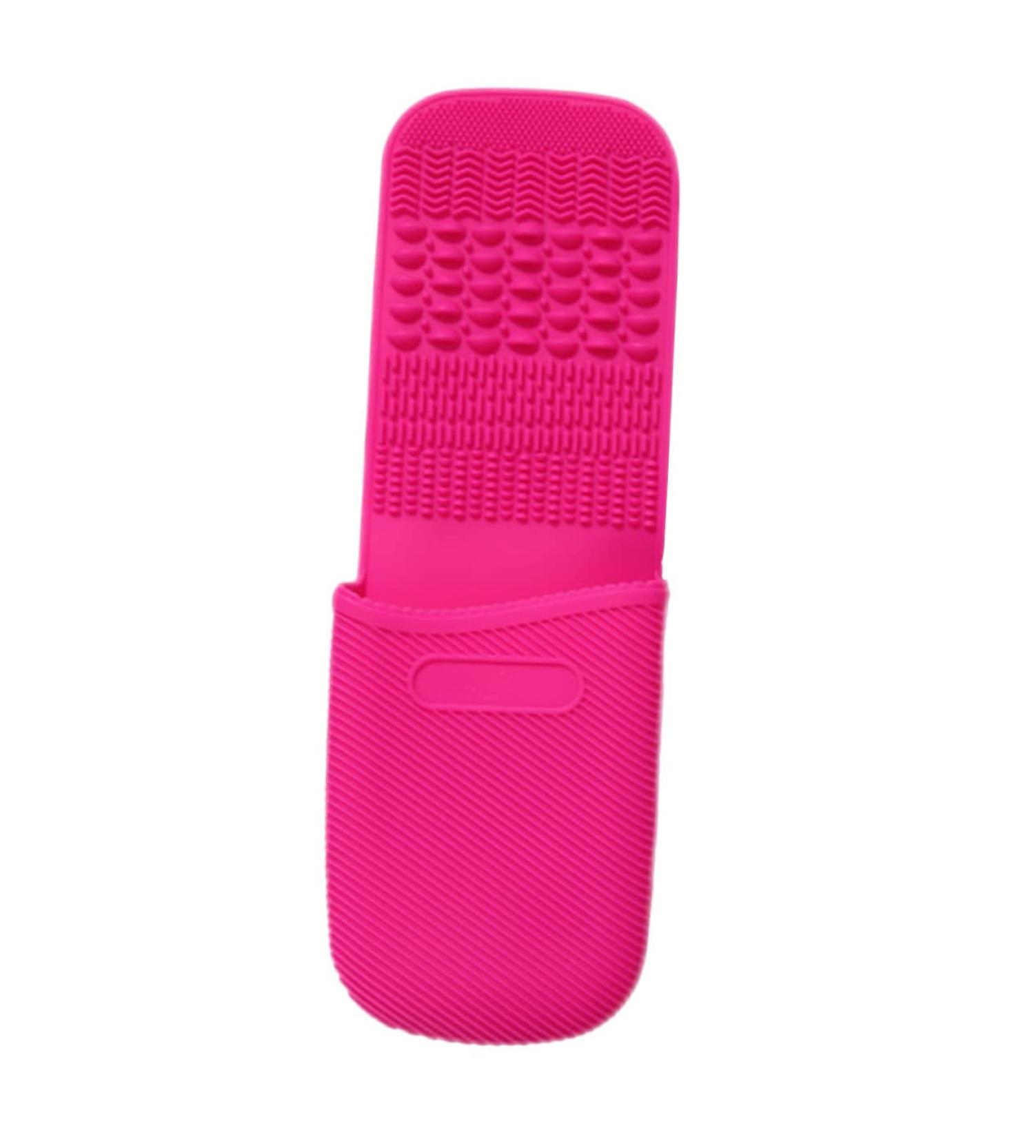 FAVOMOTO Makeup Brush Cleaning Makeup Washing pad Makeup mat Cleaner limpiador de brochas de maquillaje Makeup Cleaner Makeup Brush Holder Lipstick Stand Silica Gel Cosmetic - Buy Online on GoSupps.com