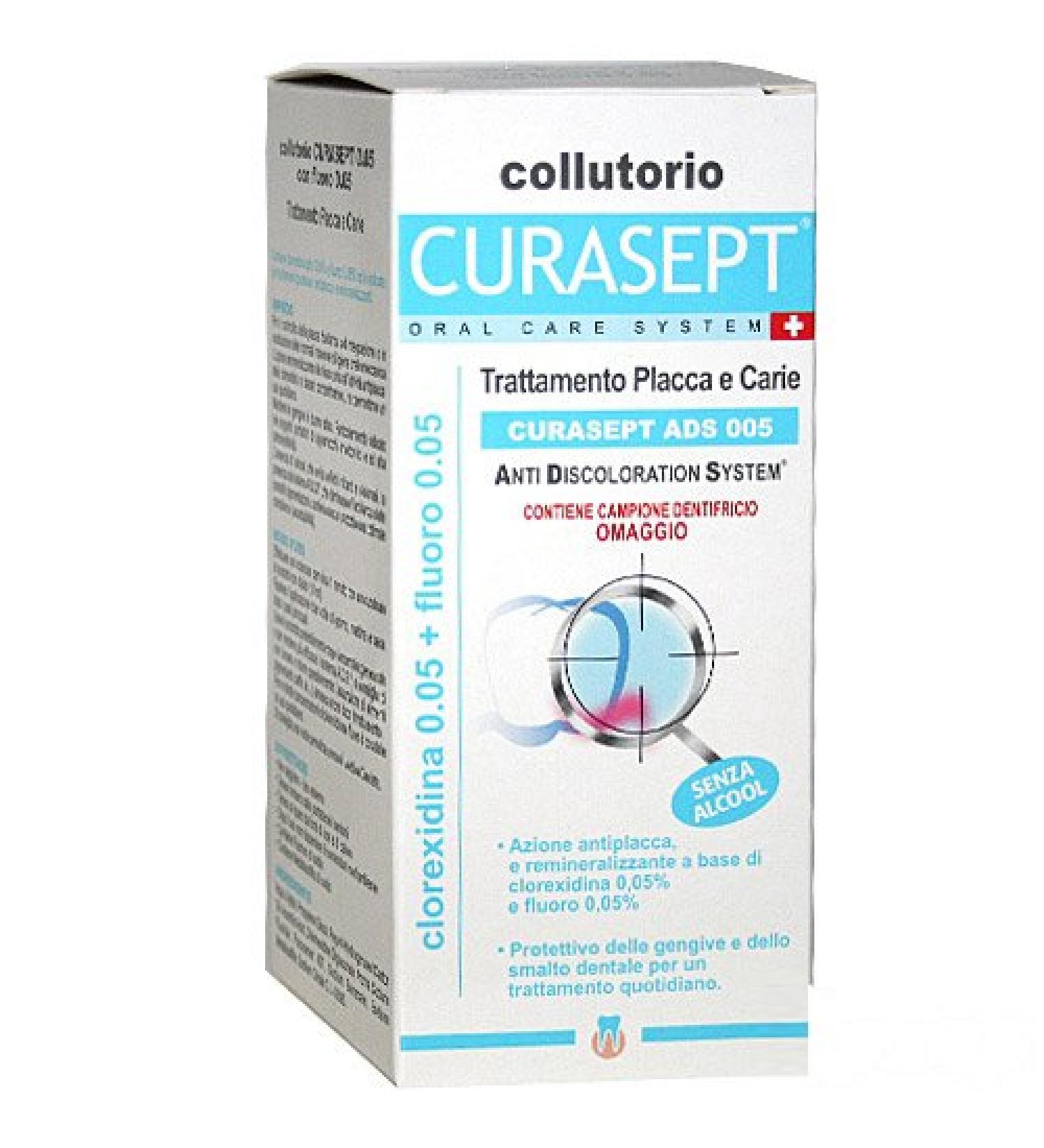 Curaden Curasept collutoire chlorexidine 0 05 200 ml