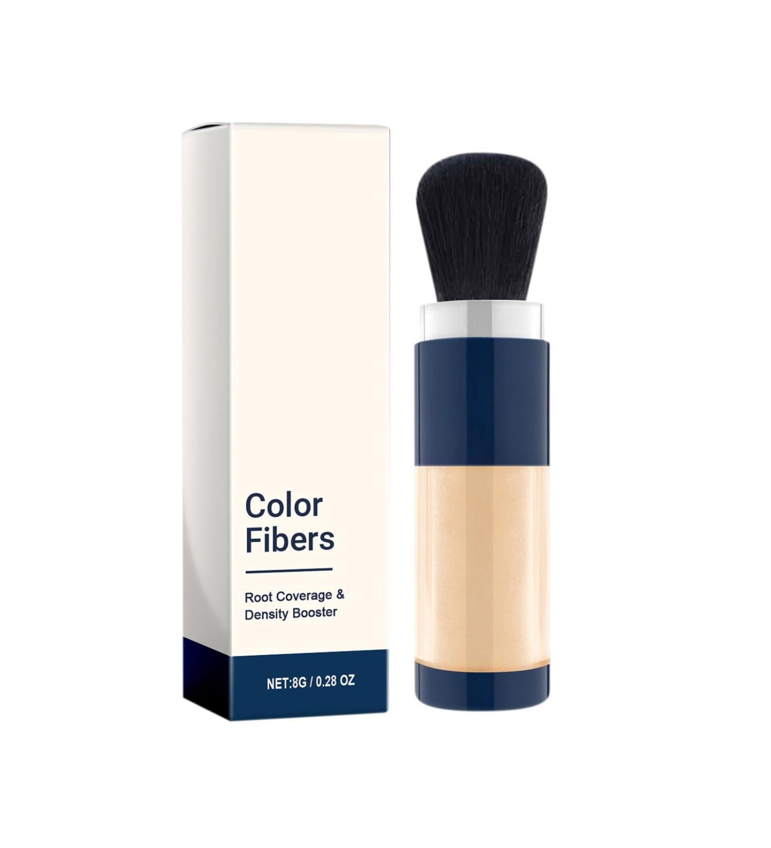 Supersize Color Fibers With Refill Set Colored Hair Thickener True Hair Supersize Color Fibers Temporary Hair Color for Root Touchup with Hair Thickening Fibers Hair Fiber Powder (Gold) - Buy Online on GoSupps.com