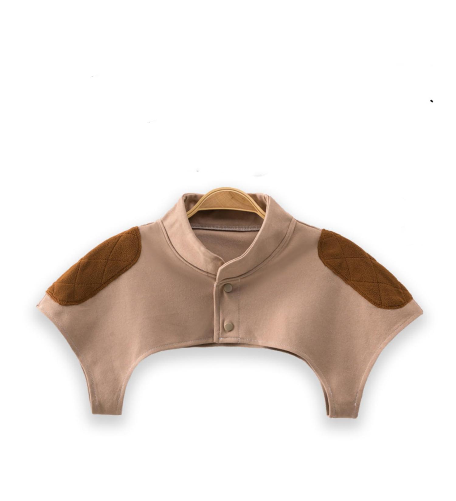 ZymEn Fleece-Lined Shoulder Pad for Cervical Spine - Warm Cold-Proof Shawl for Men & Women - Ideal for Middle-Aged & Elderly - Autumn & Winter Comfort - Buy Online on GoSupps.com