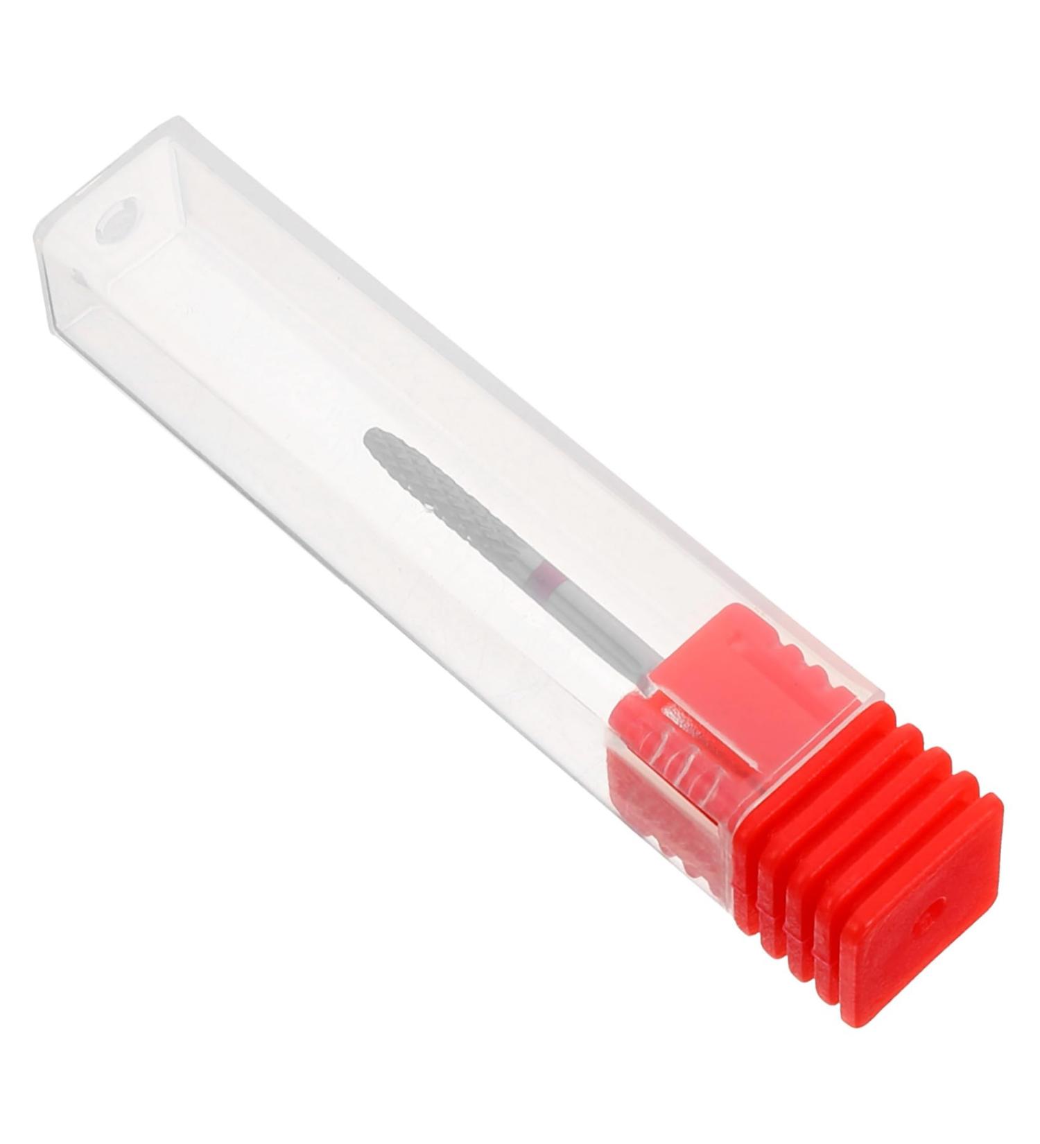 FRCOLOR Nail Polisher Nails Drill Bits Manicure Accessories Nail Drill Bits for Acrylic Nails Nail Bits for Nail Drill Nail Art Tools Nail Art Drill Bits Drill Bit for Acrylic Nails 7.00X1.30X1.30CM Red - Buy Online on GoSupps.com