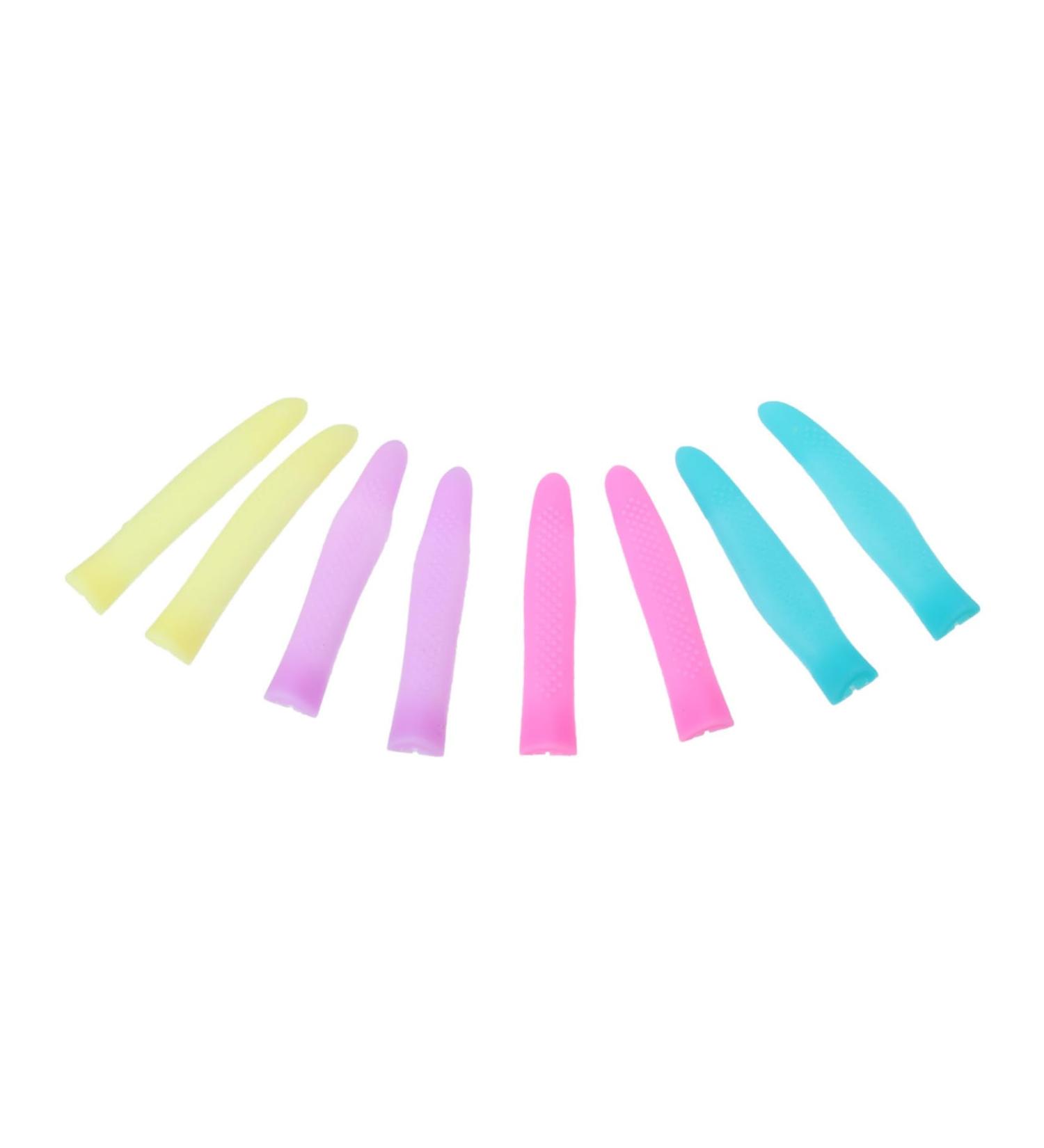 minkissy 4 Pairs Cuticle Nipper Handle Sleeve Scissor Tip Protectors Scissors Sewing Cat Nail Caps Scissors Sleeve DIY Scissor Cuticle Scissors Silica Gel Scabbard Embroidered - Buy Online on GoSupps.com