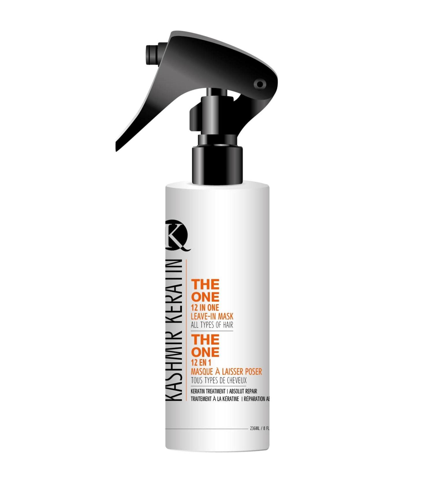 Kashmir Keratin THE ONE Leave In Mask 12 in 1 Hair Treatment 8 Fl Oz - New Presentation & Formula - Buy Online on GoSupps.com