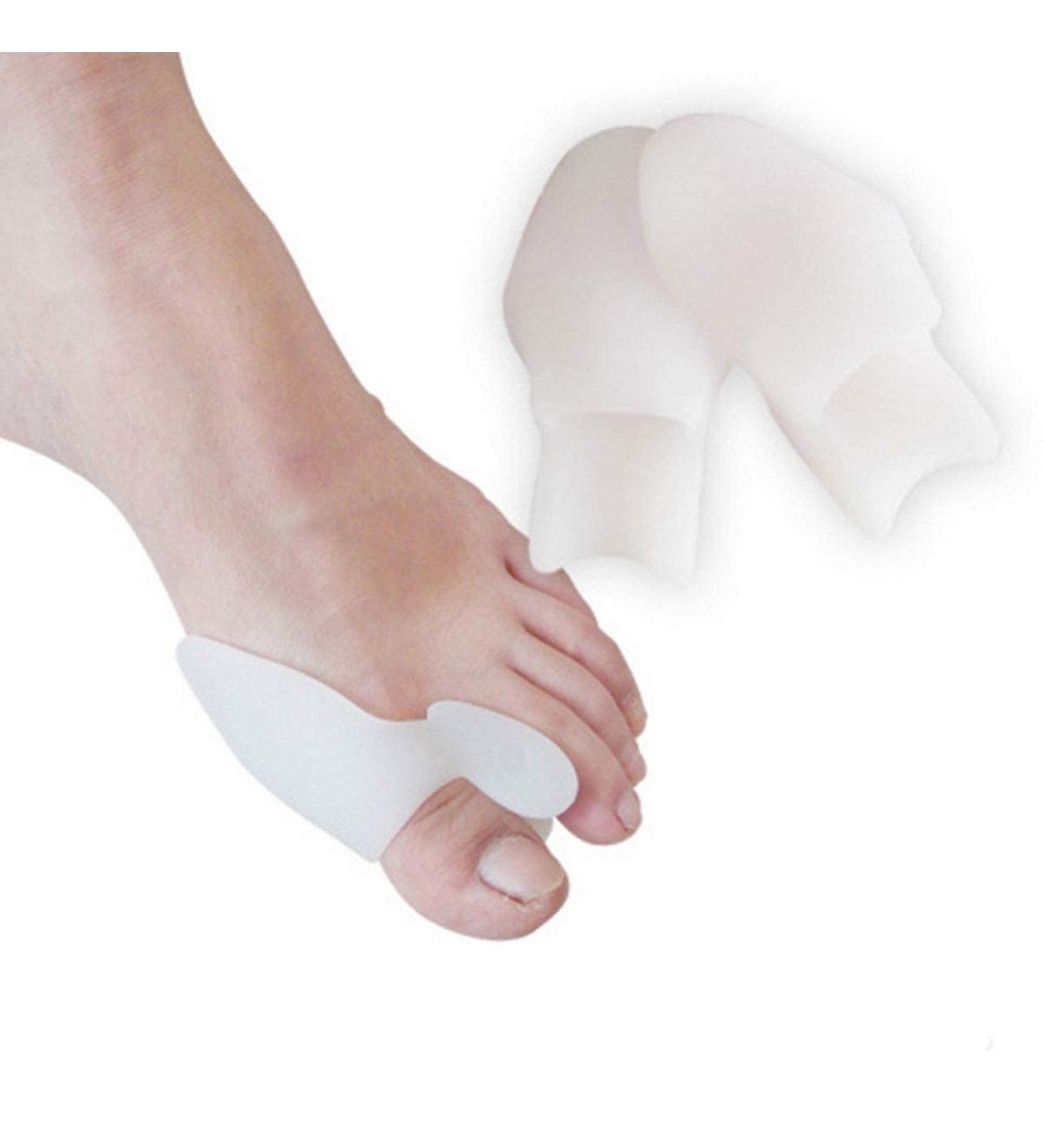 Pedimend Bunion Pain Relief Toe Separator (2PCS) - Bunion Corrector & Protective Pads for Hallux Valgus & Hammer Toe - Unisex Foot Care - Buy Online on GoSupps.com