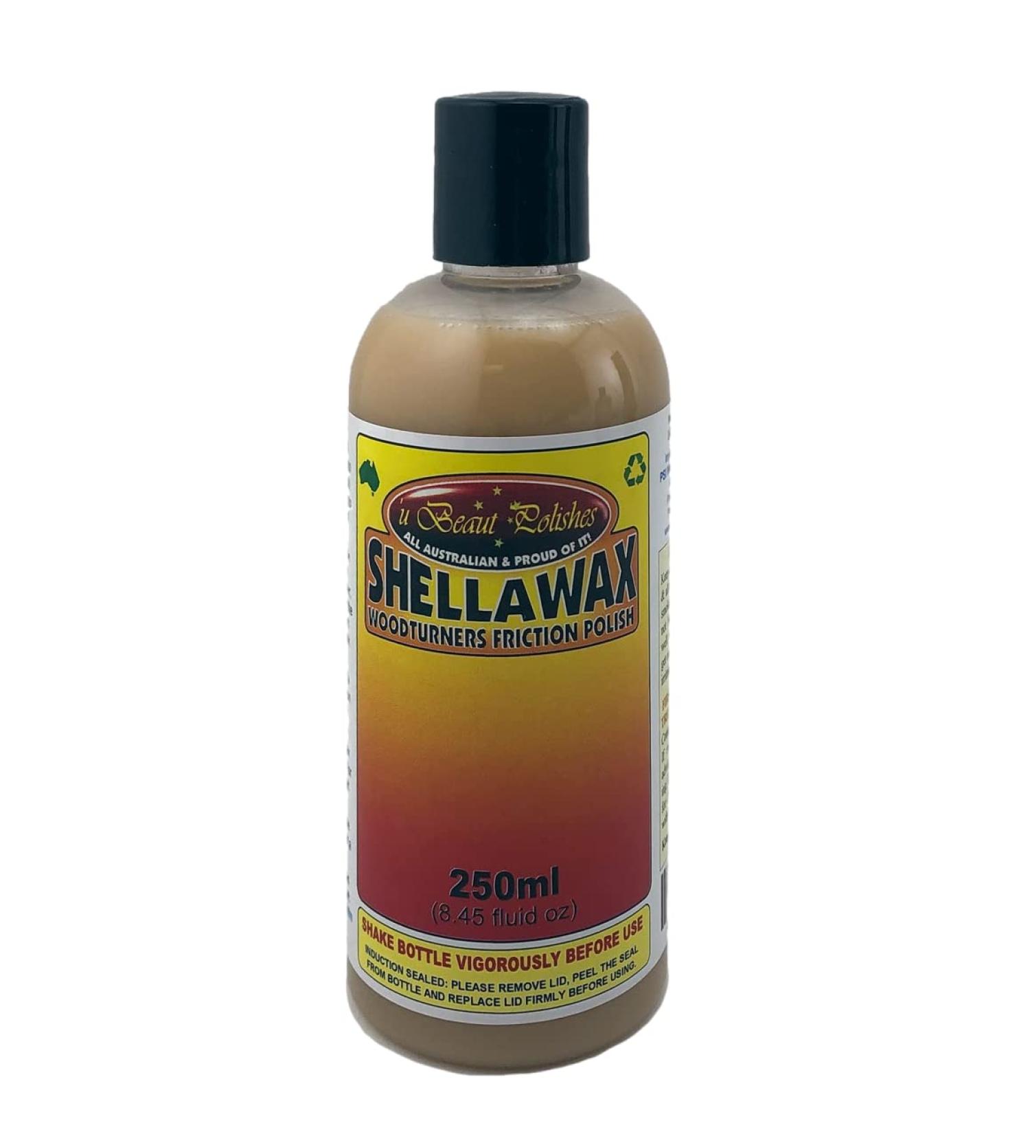 Penn State Industries U-Beaut Polishes PKSWAXL1 Shellawax Liquid Friction Polish Woodturner's Finish (250ml (8.45 fl oz))