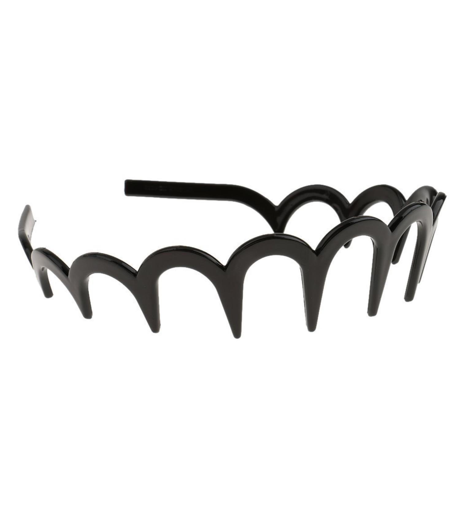 Asia Nicebuty Toothed Comb Zigzag Hair Headband for Women Men & Girls - Size 7 - Buy Online on GoSupps.com