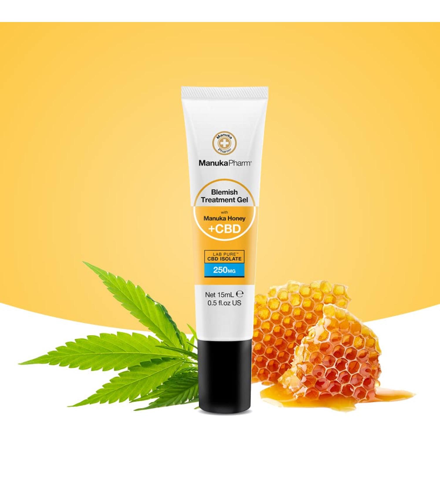 Manuka Pharm CBD Blemish Treatment Gel 15ml - Buy Online on GoSupps.com