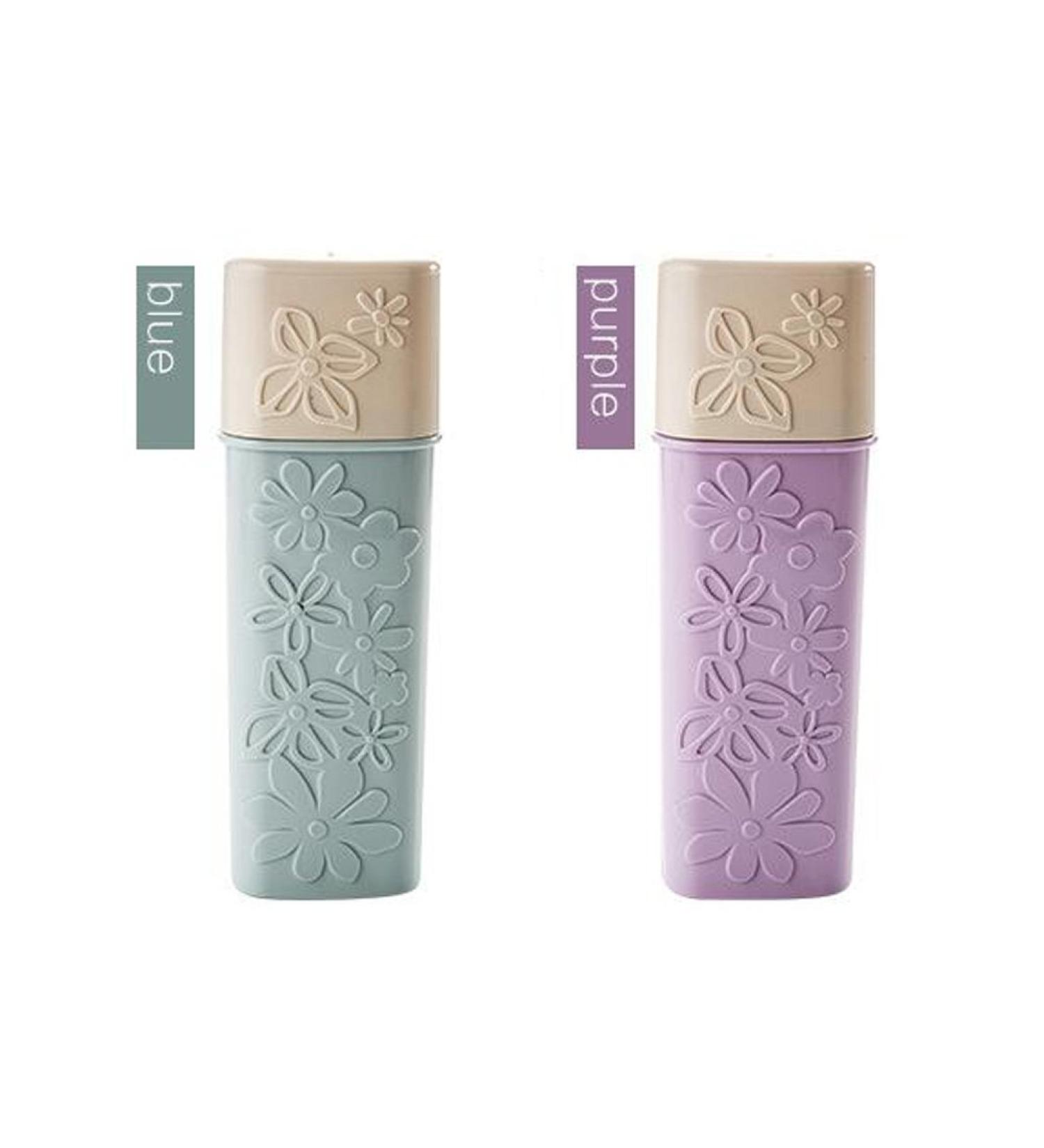 2PCS Portable Plastic Toothbrush Toothpaste Holder Case for Travel - Color Random - Buy Online on GoSupps.com