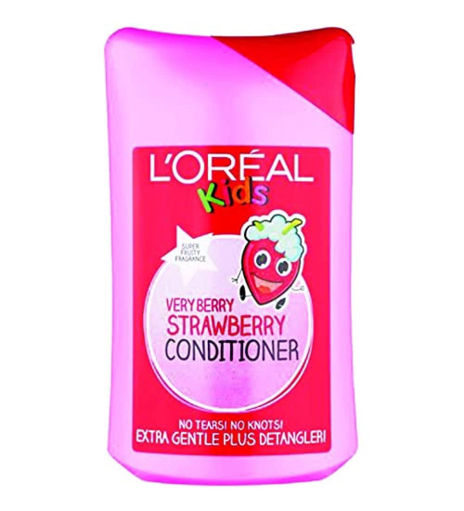 L'Oreal Kids Conditioner So Strawberry Fresh - Nourishing Hair Care for Kids | 1 Pack - Buy Online on GoSupps.com