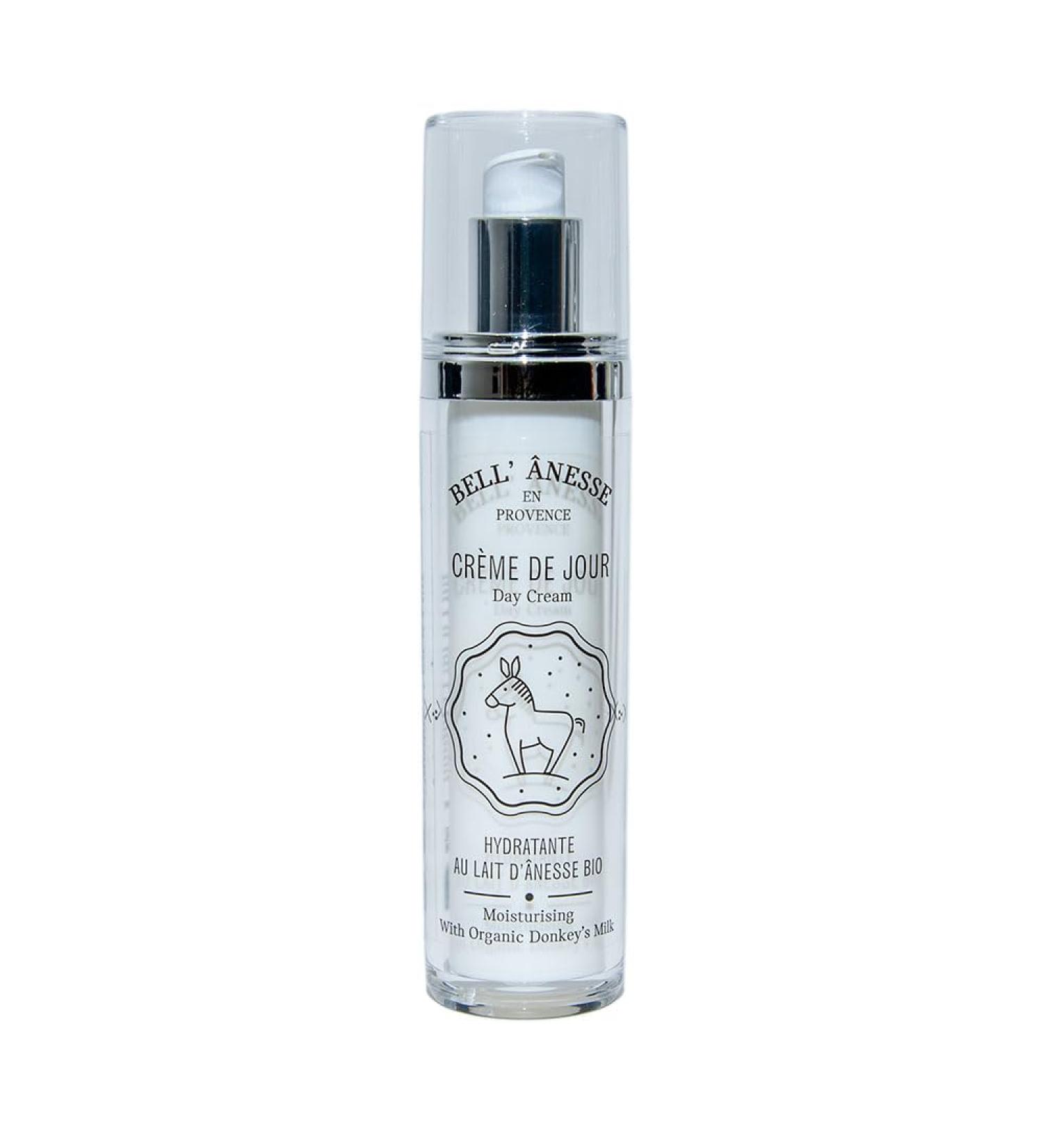 Label Provence Nature - French Day Cream Moisturiser Made With Fresh Donkey Milk - To Deeply Hydrate and Nourish Skin - 50ml